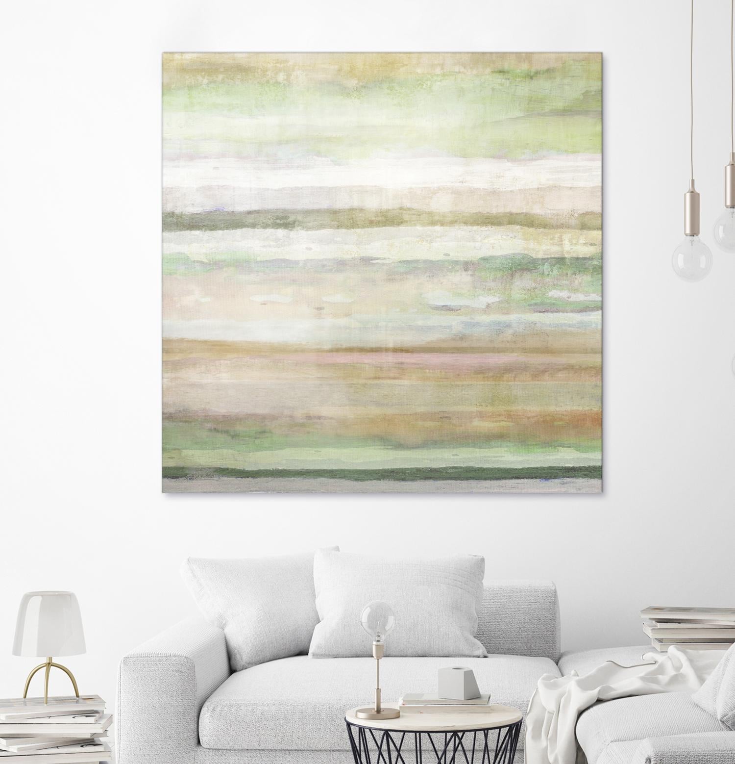 Splash of Summer II by Ruth Palmer on GIANT ART - green abstract