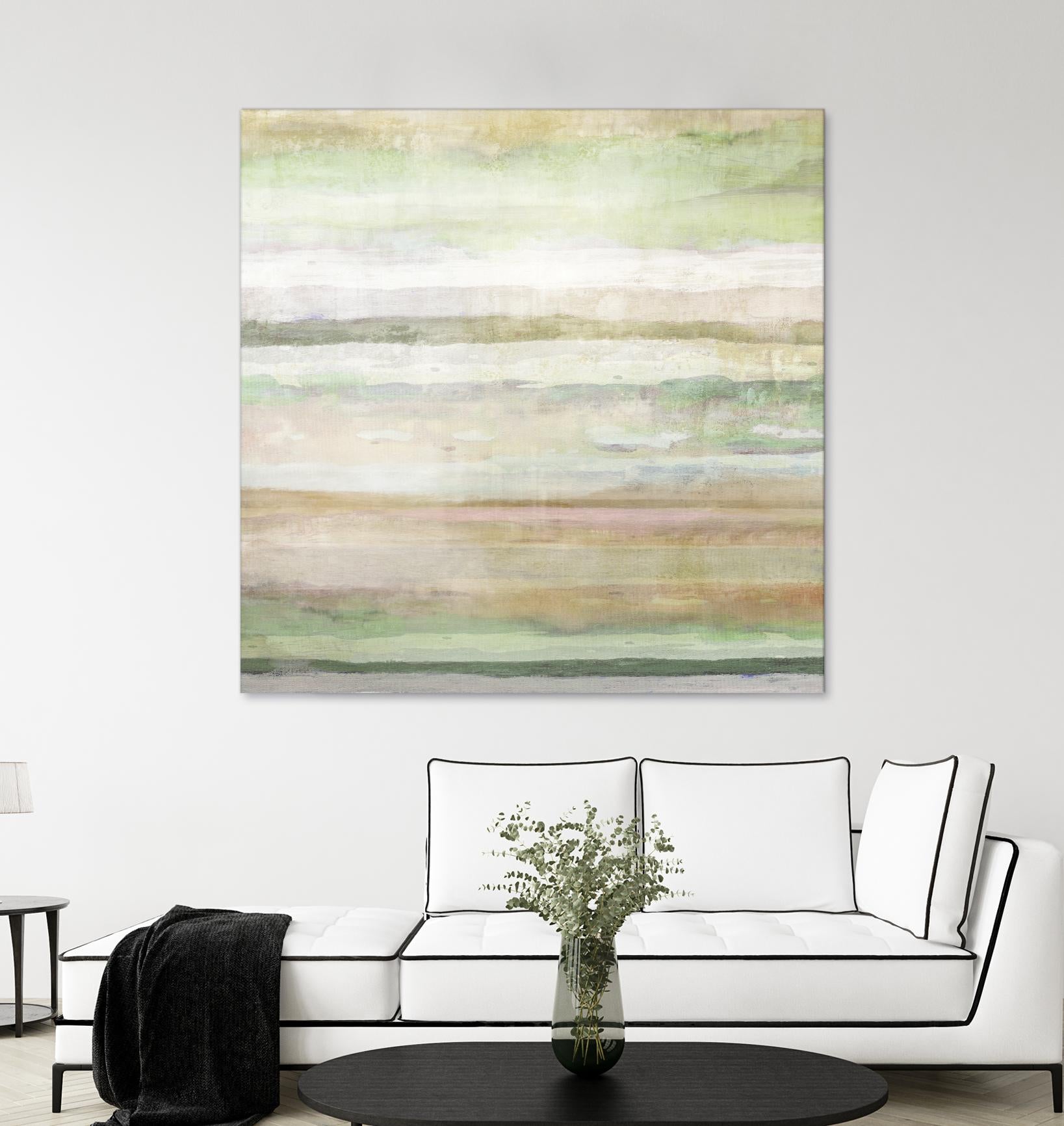 Splash of Summer II by Ruth Palmer on GIANT ART - green abstract