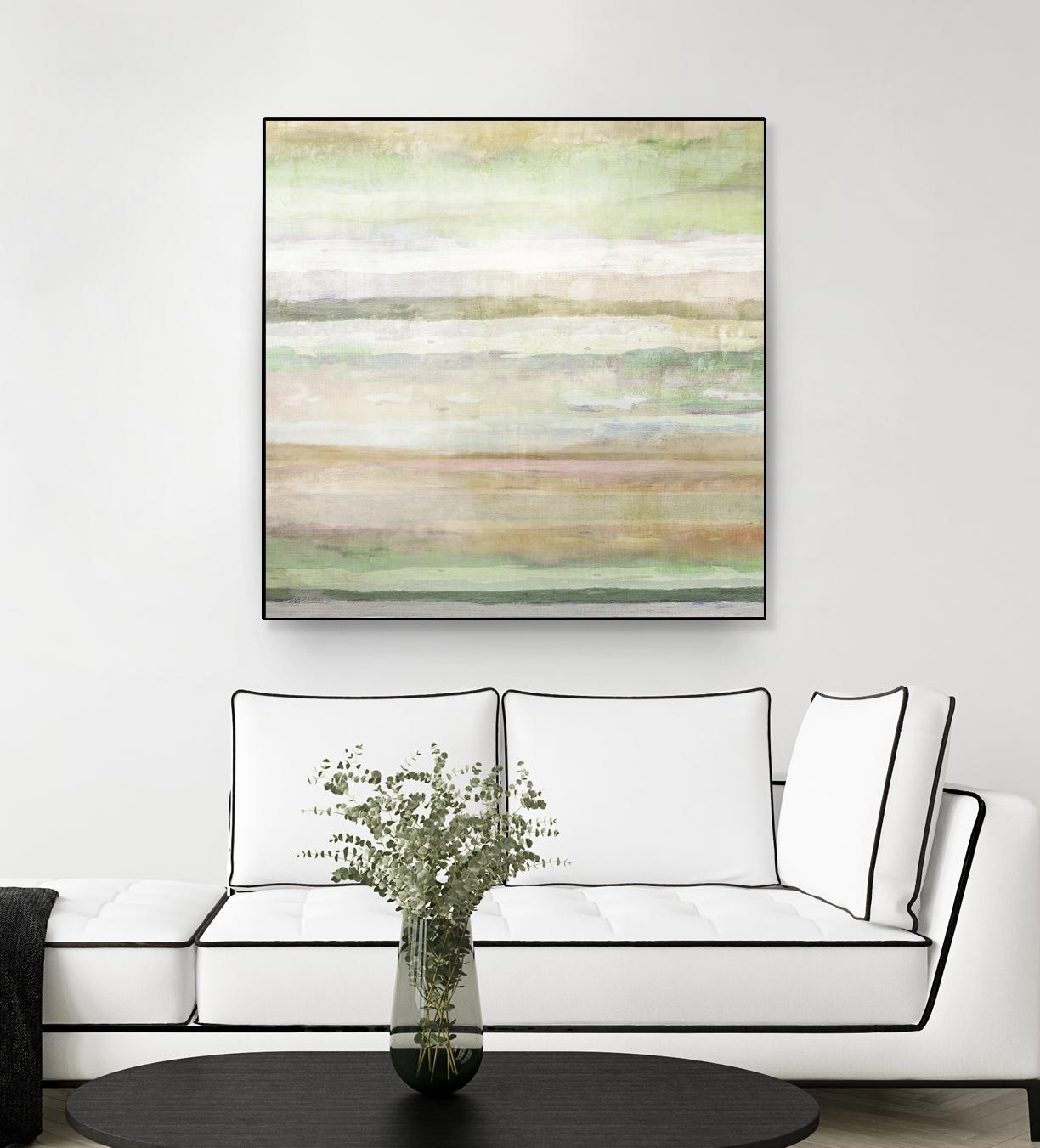 Splash of Summer II by Ruth Palmer on GIANT ART - green abstract