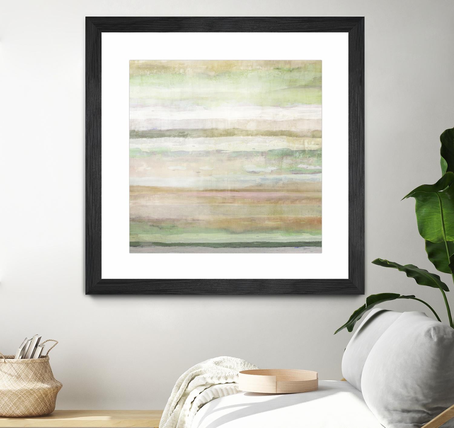 Splash of Summer II by Ruth Palmer on GIANT ART - green abstract