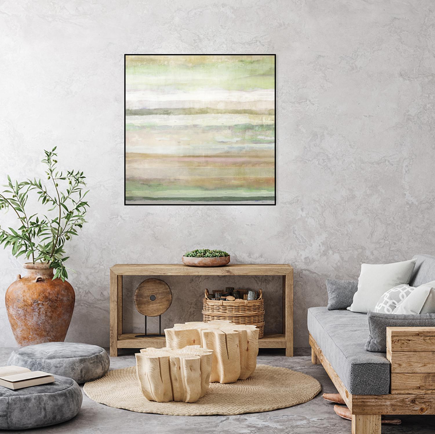 Splash of Summer II by Ruth Palmer on GIANT ART - green abstract