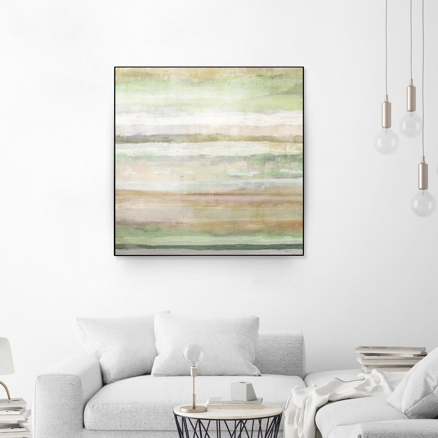 Splash of Summer II by Ruth Palmer on GIANT ART - green abstract