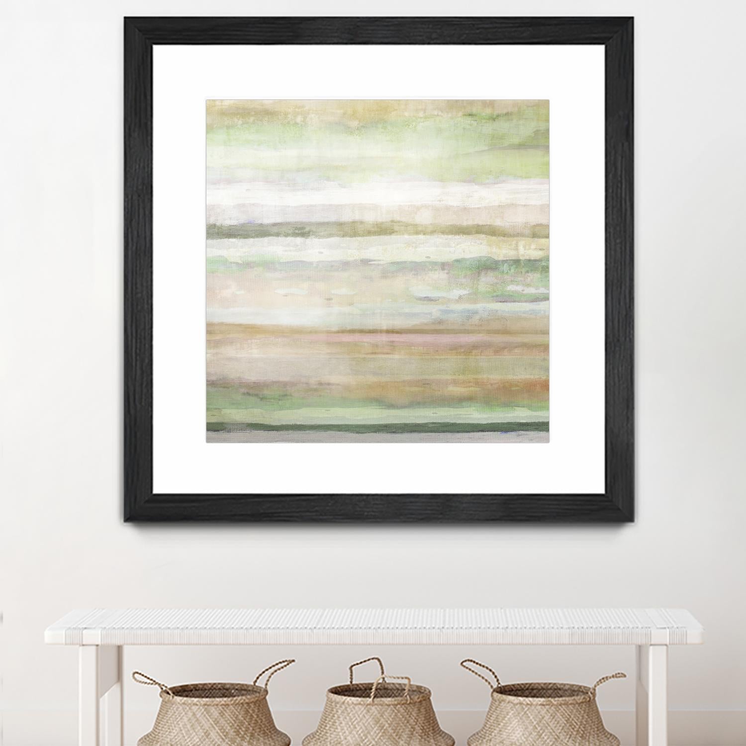 Splash of Summer II by Ruth Palmer on GIANT ART - green abstract