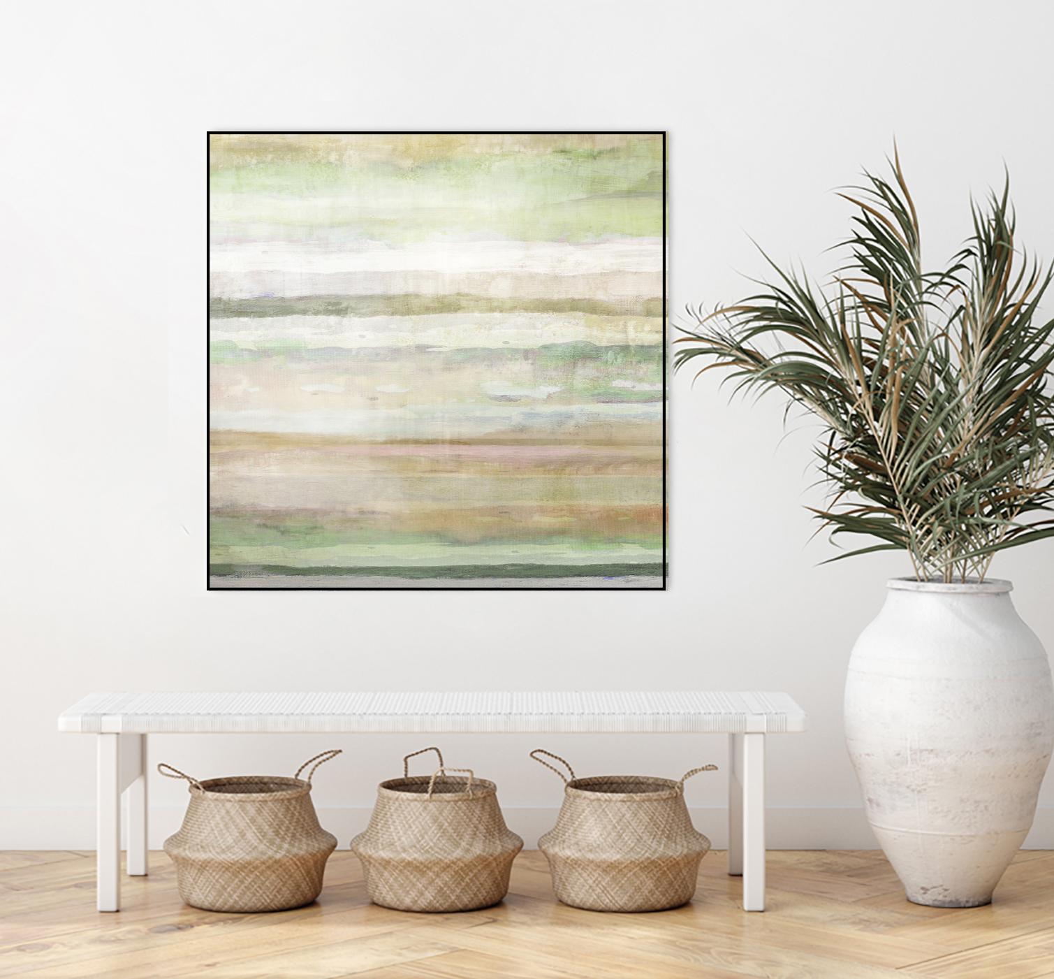Splash of Summer II by Ruth Palmer on GIANT ART - green abstract