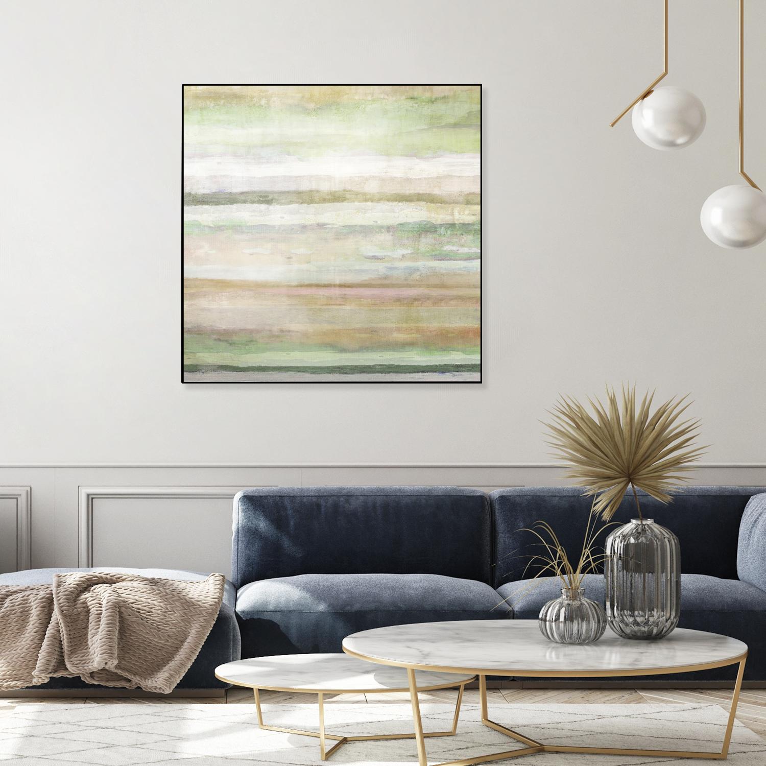 Splash of Summer II by Ruth Palmer on GIANT ART - green abstract