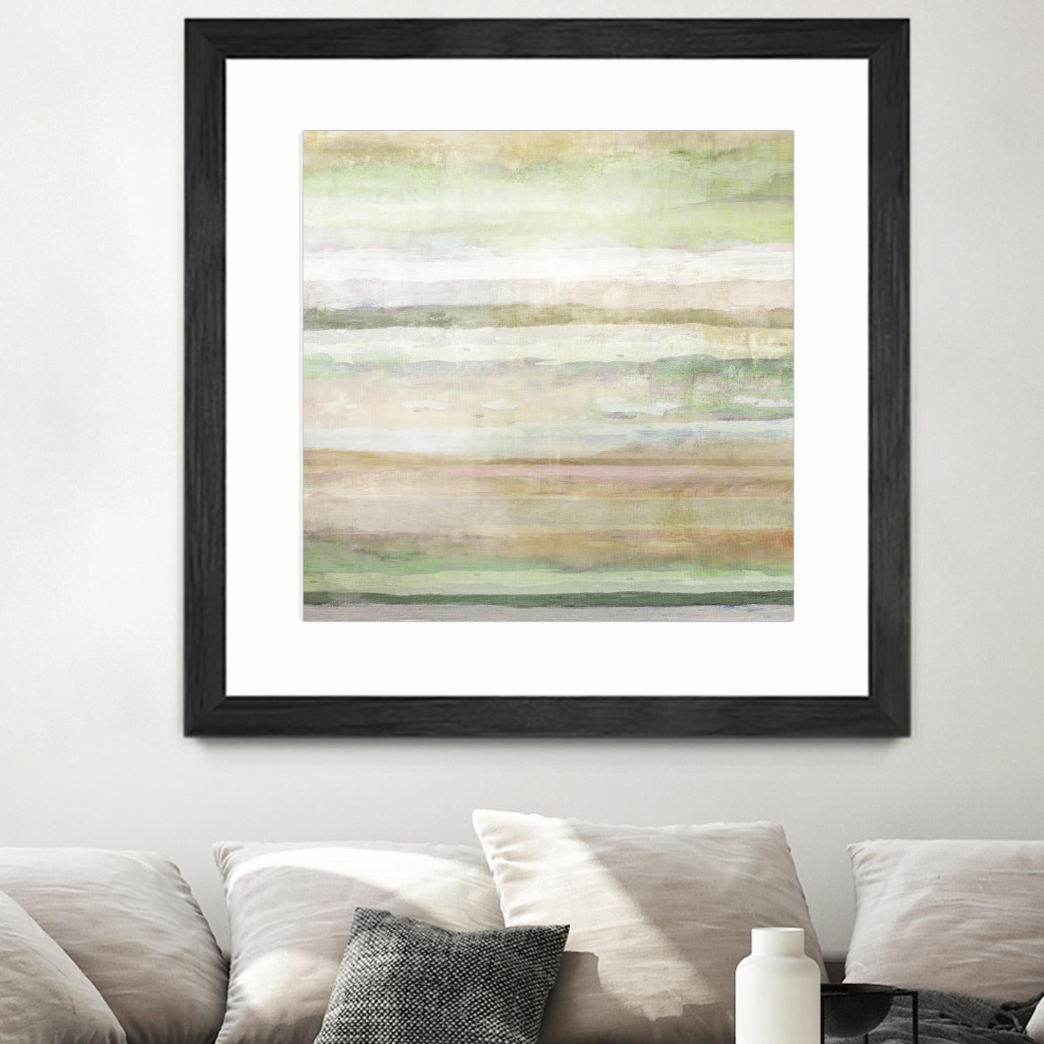 Splash of Summer II by Ruth Palmer on GIANT ART - green abstract