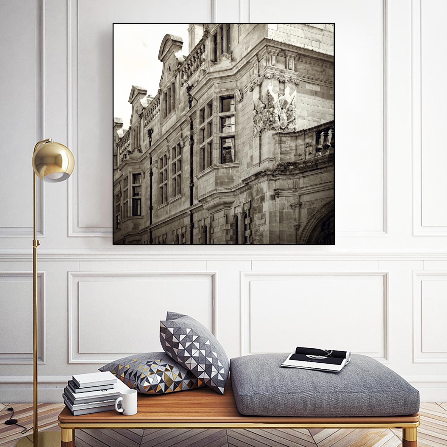 In Cambridge III by Robert Schenck on GIANT ART - white architectural