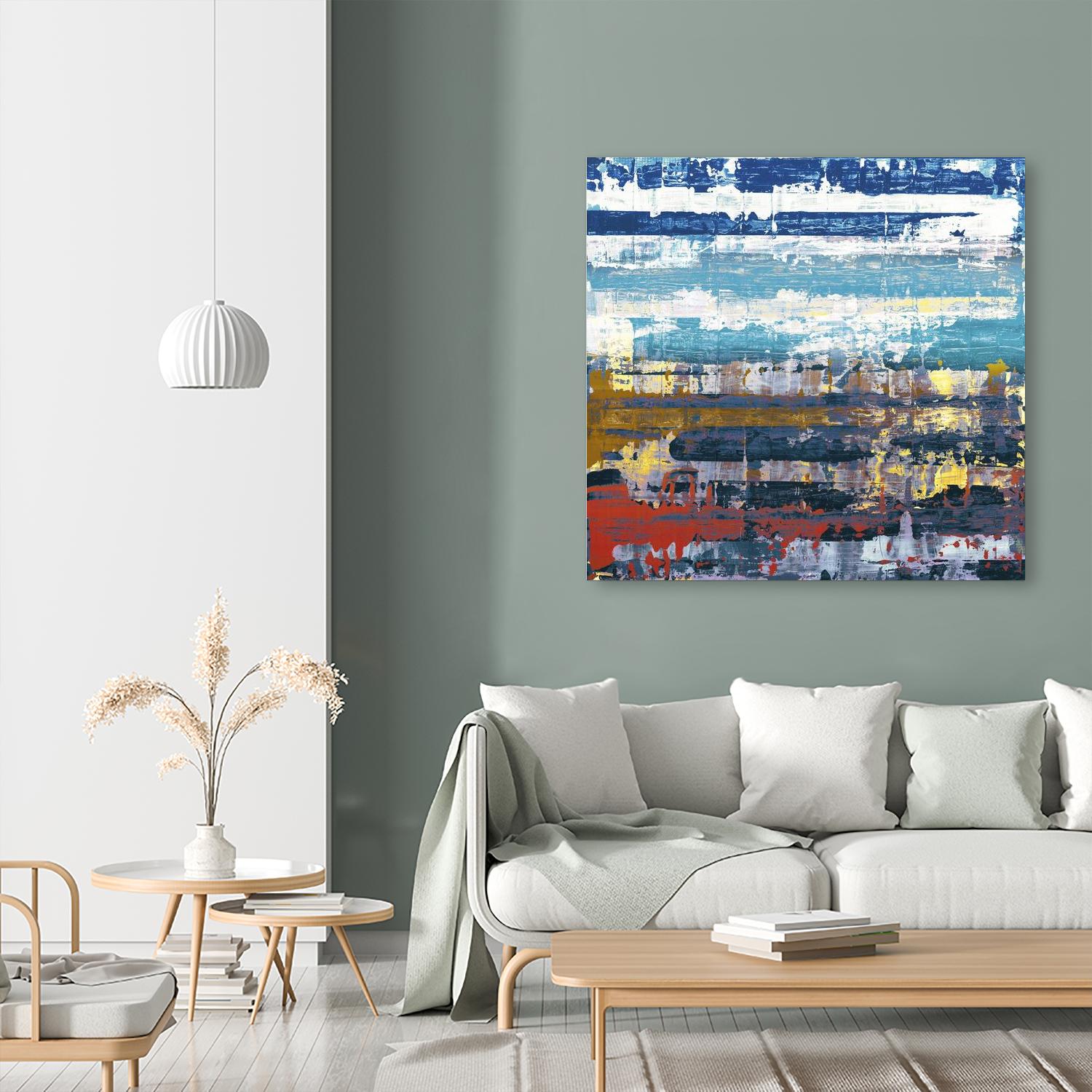 Hold of Time by Edward Selkirk on GIANT ART - red abstract