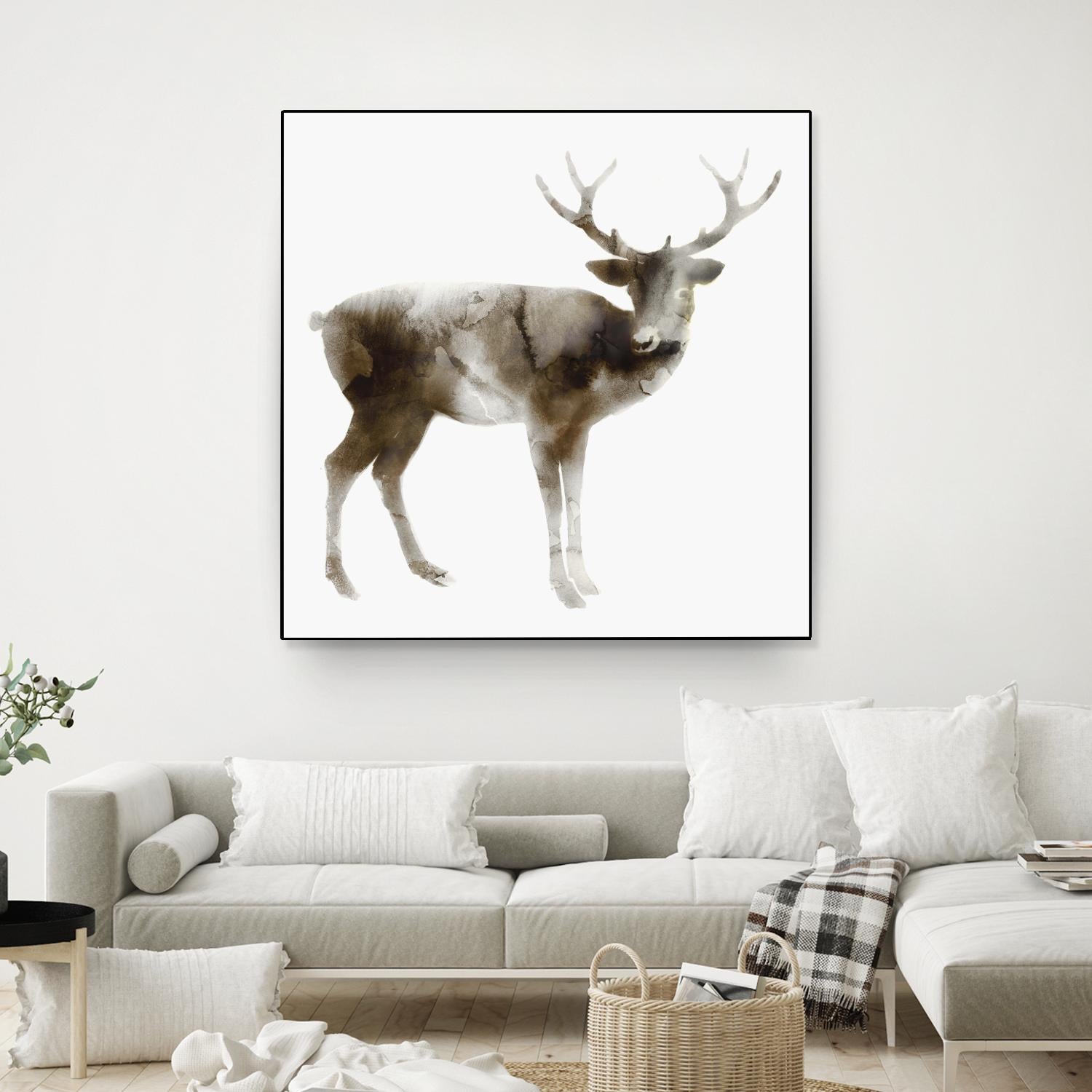 Stag by Edward Selkirk on GIANT ART - brown animals
