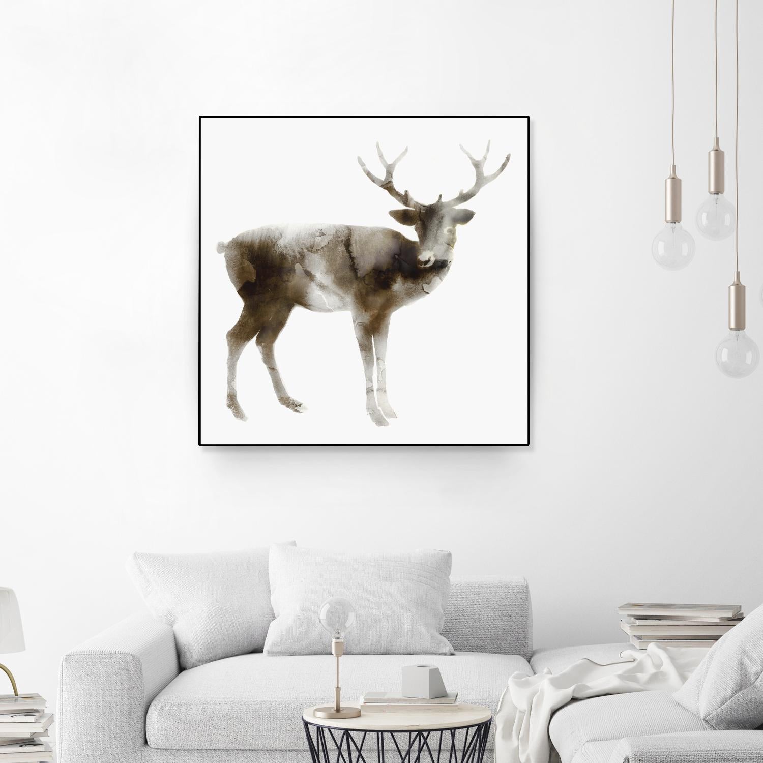 Stag by Edward Selkirk on GIANT ART - brown animals
