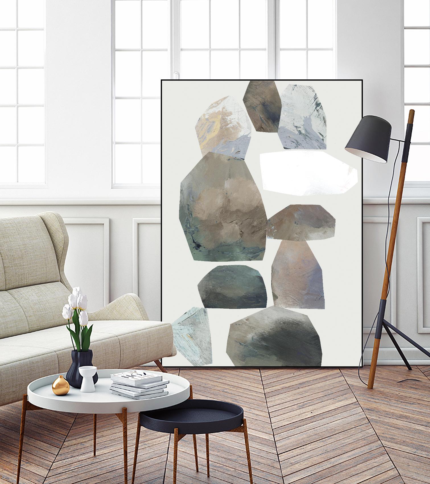 Rocking I by Edward Selkirk on GIANT ART - white abstract