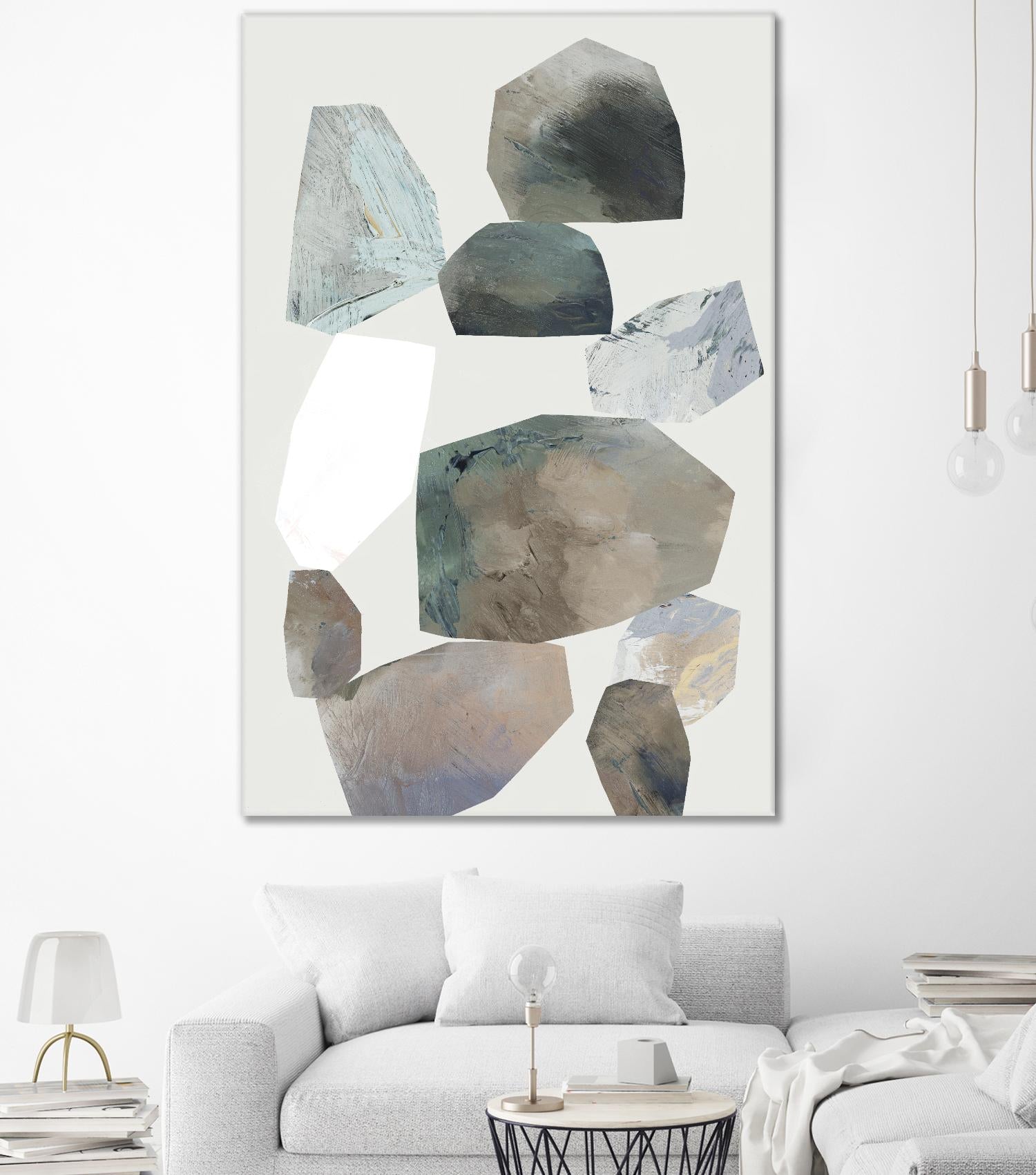 Rocking II by Edward Selkirk on GIANT ART - white abstract