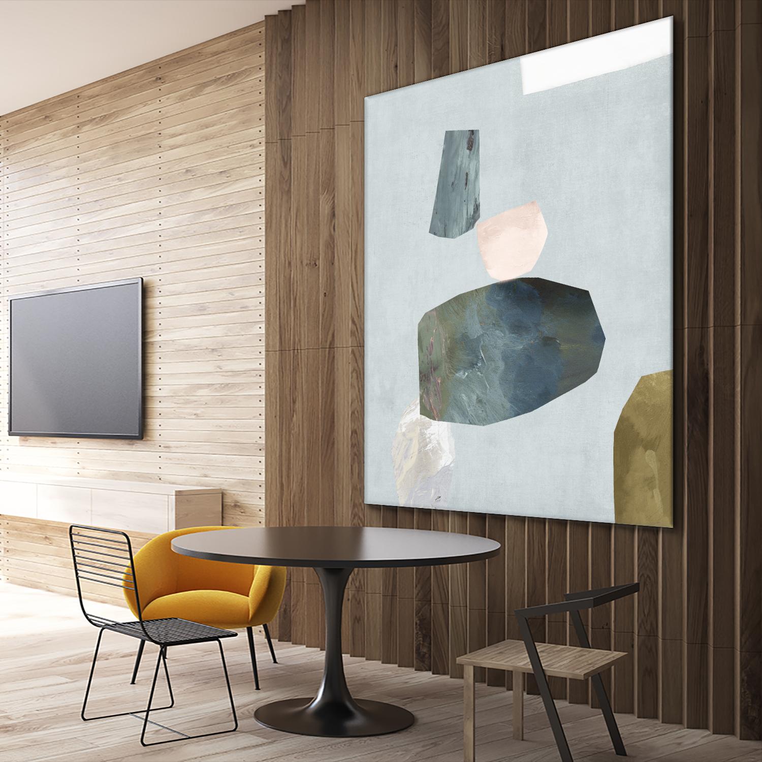 Assembly II by Edward Selkirk on GIANT ART - blue abstract