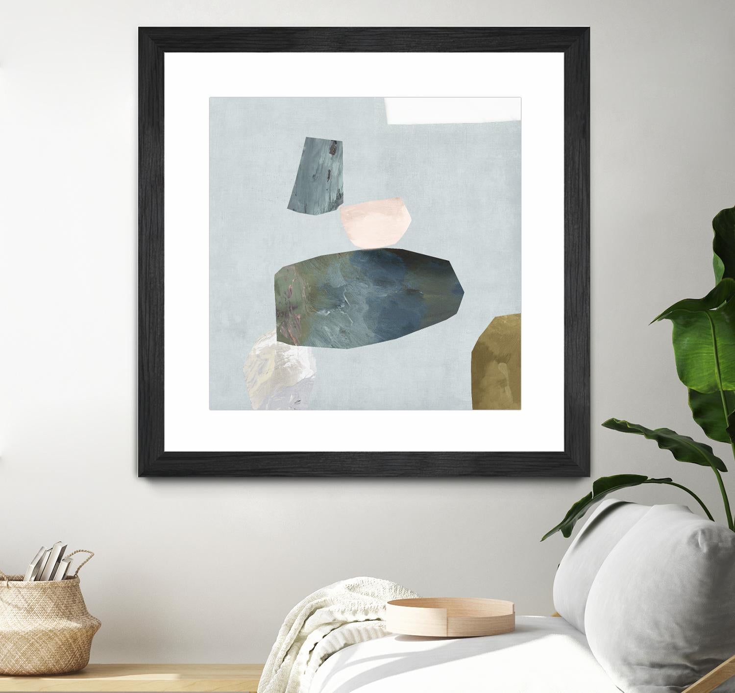 Assembly II by Edward Selkirk on GIANT ART - blue abstract