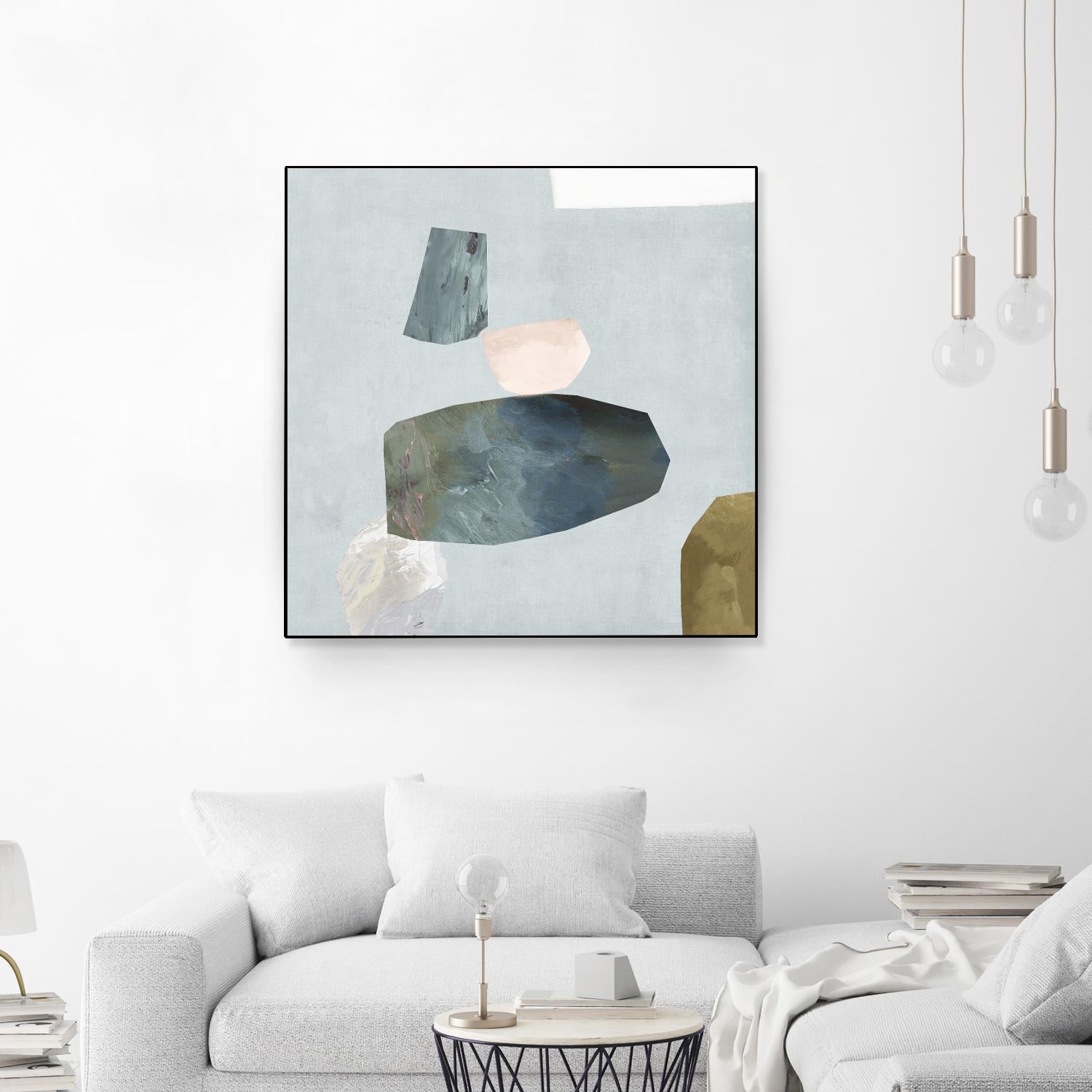 Assembly II by Edward Selkirk on GIANT ART - blue abstract