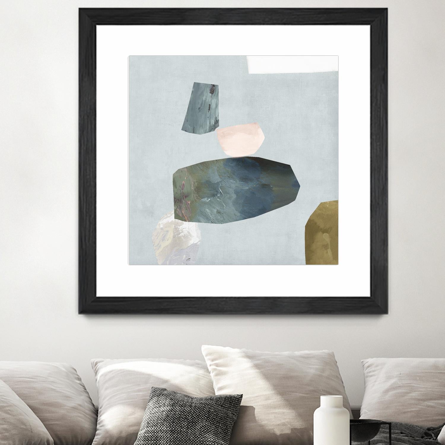 Assembly II by Edward Selkirk on GIANT ART - blue abstract