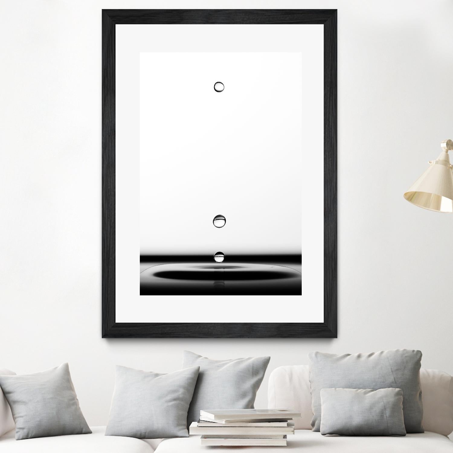 Drops by Chris Tennent on GIANT ART - white photo art