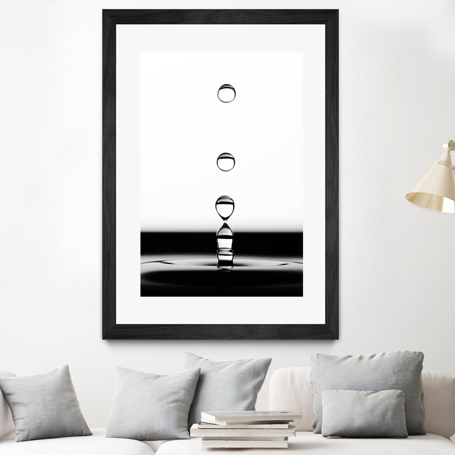 Drops II by Chris Tennent on GIANT ART - white photo art