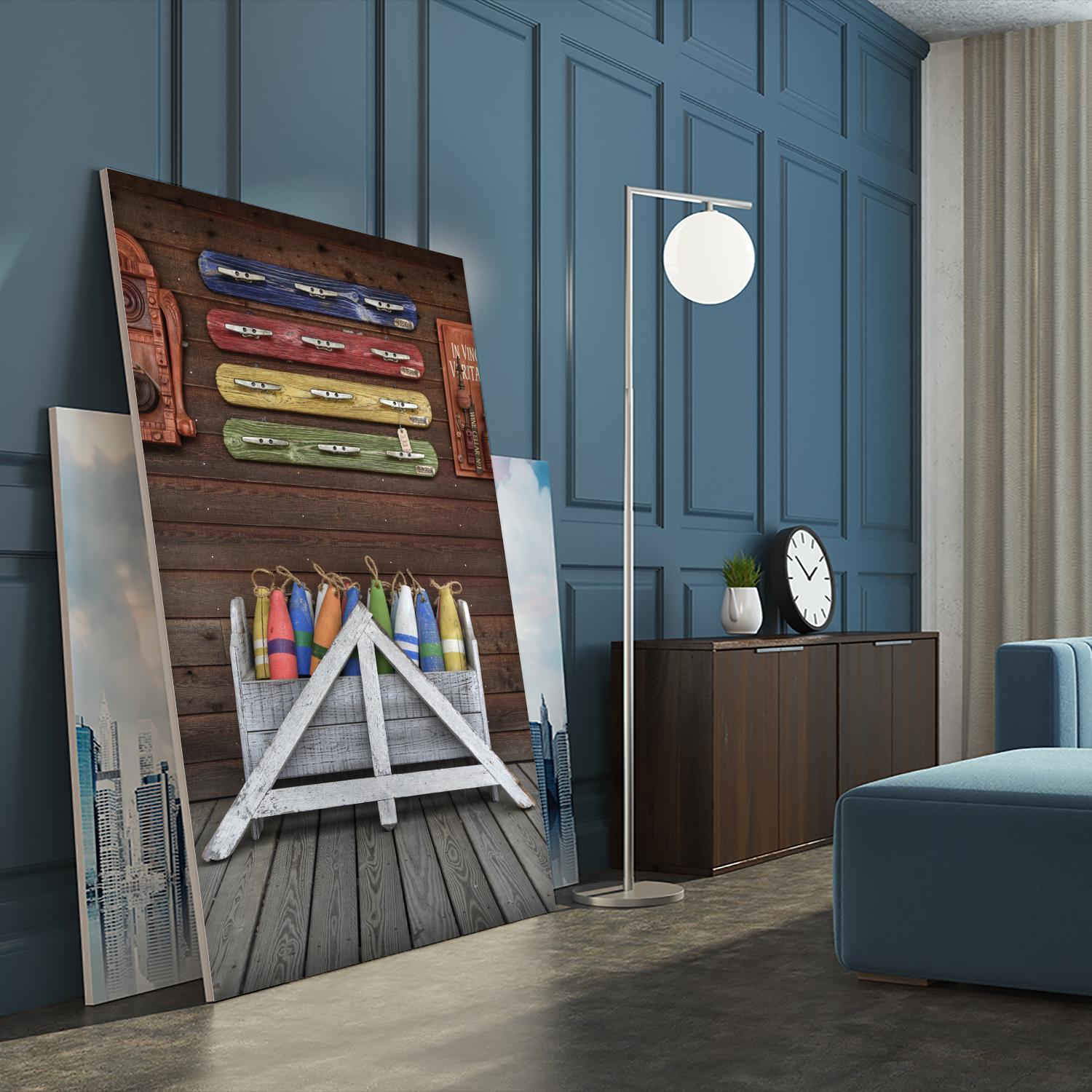 Decked by Chris Tennant on GIANT ART - grey leisure