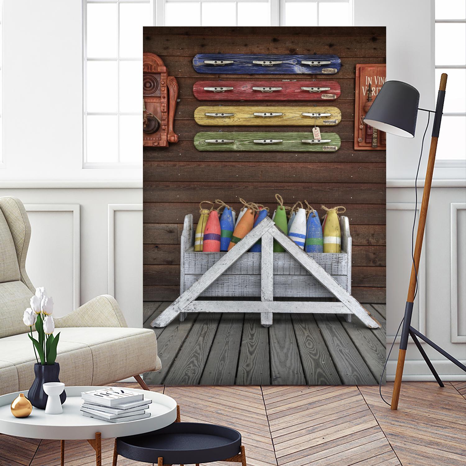 Decked by Chris Tennant on GIANT ART - grey leisure