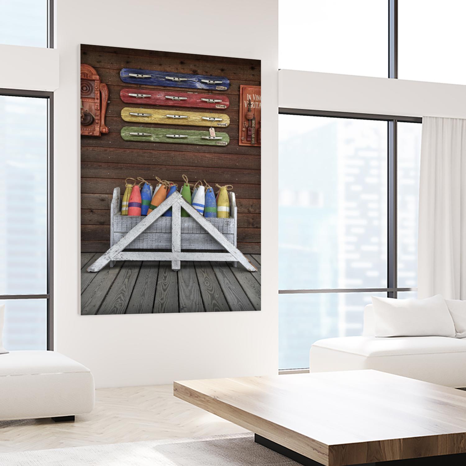 Decked by Chris Tennant on GIANT ART - grey leisure