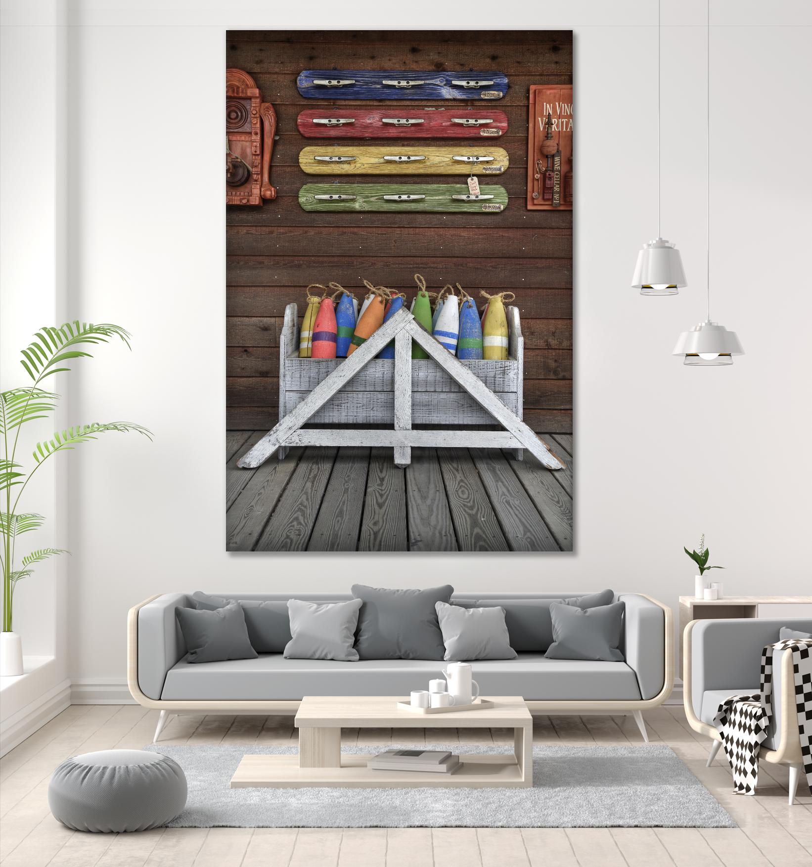 Decked by Chris Tennant on GIANT ART - grey leisure