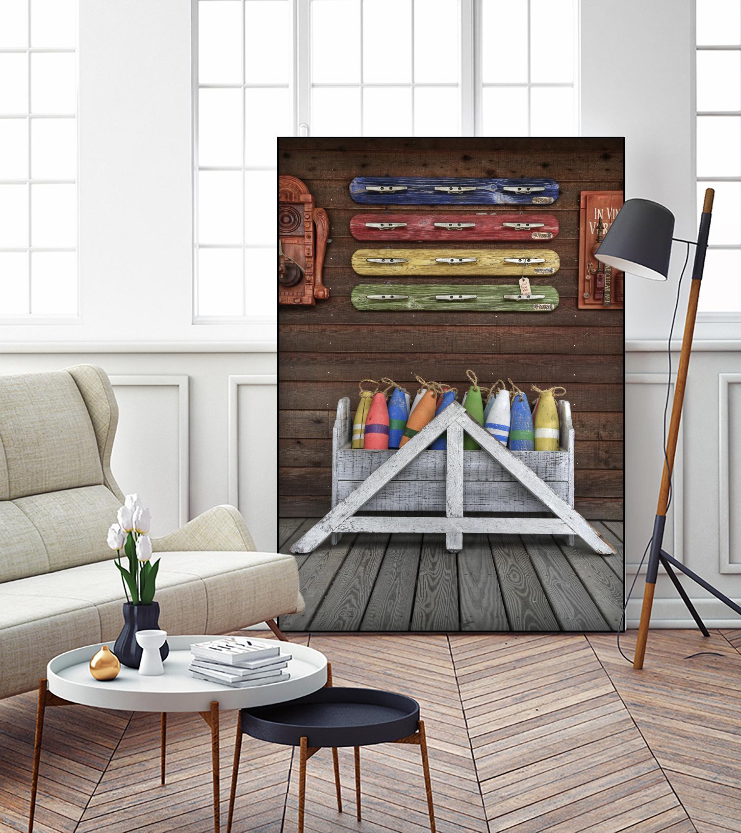 Decked by Chris Tennant on GIANT ART - grey leisure