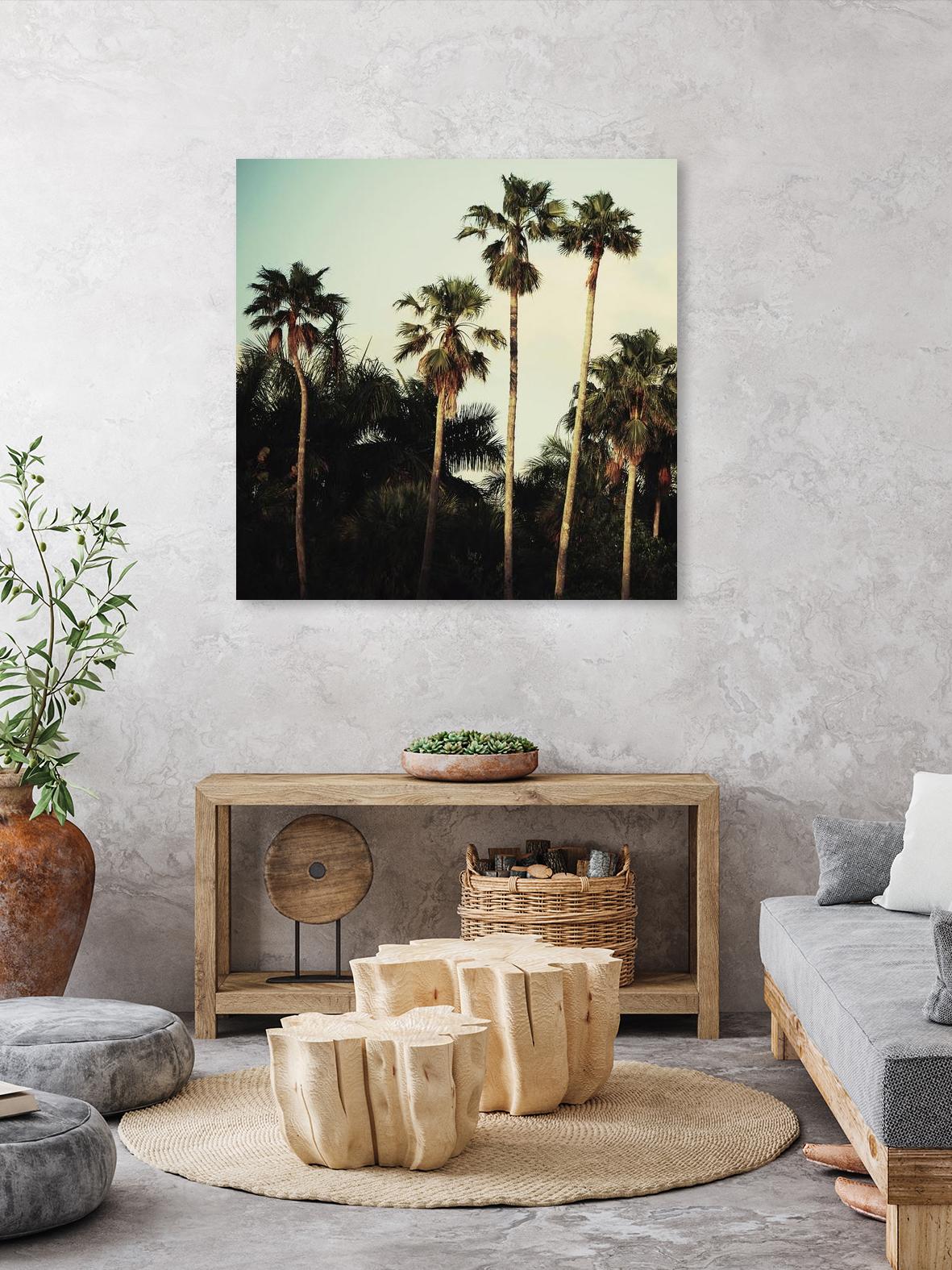 Beverly Hills I by Chelsea Victoria on GIANT ART - green botanical palm tree