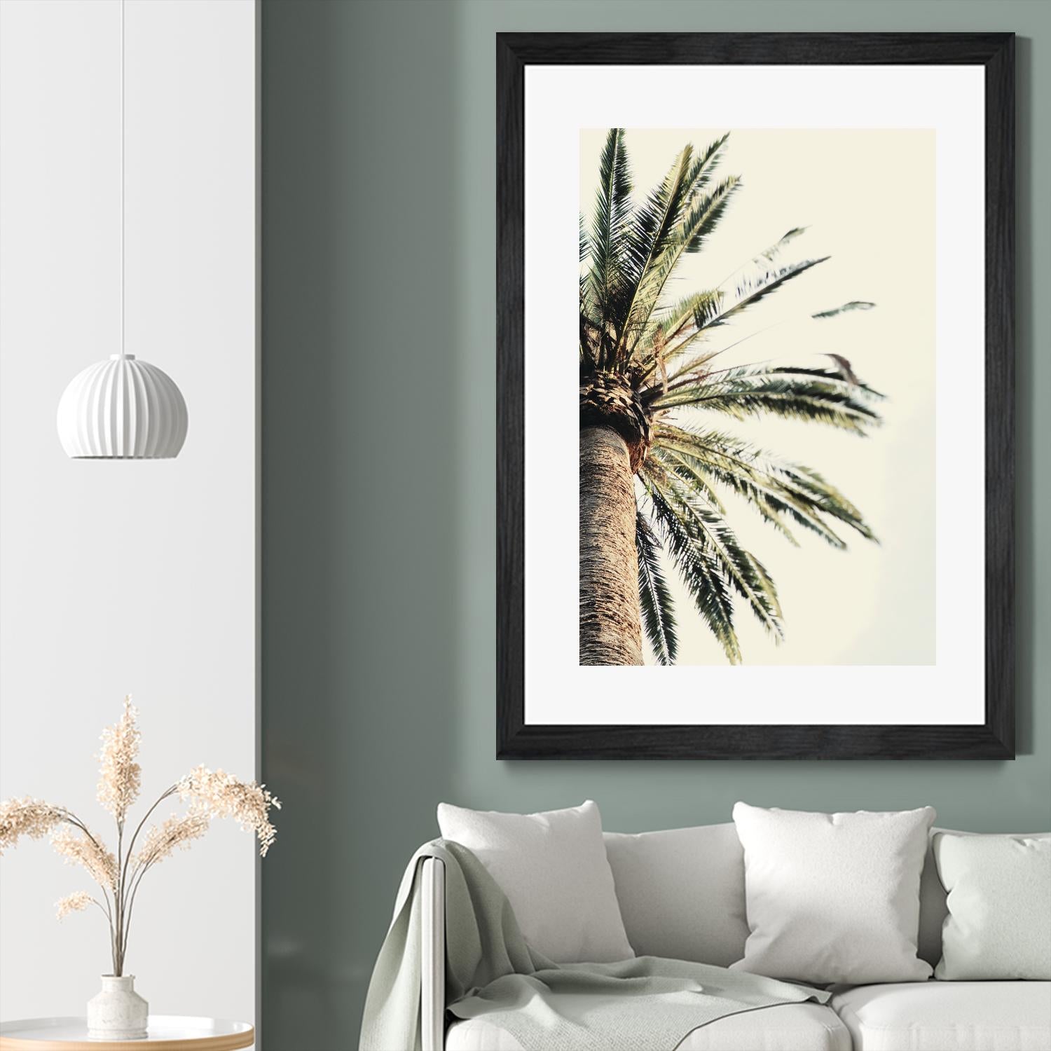 Fiona IV by Victoria Chelsea on GIANT ART - beige tropical