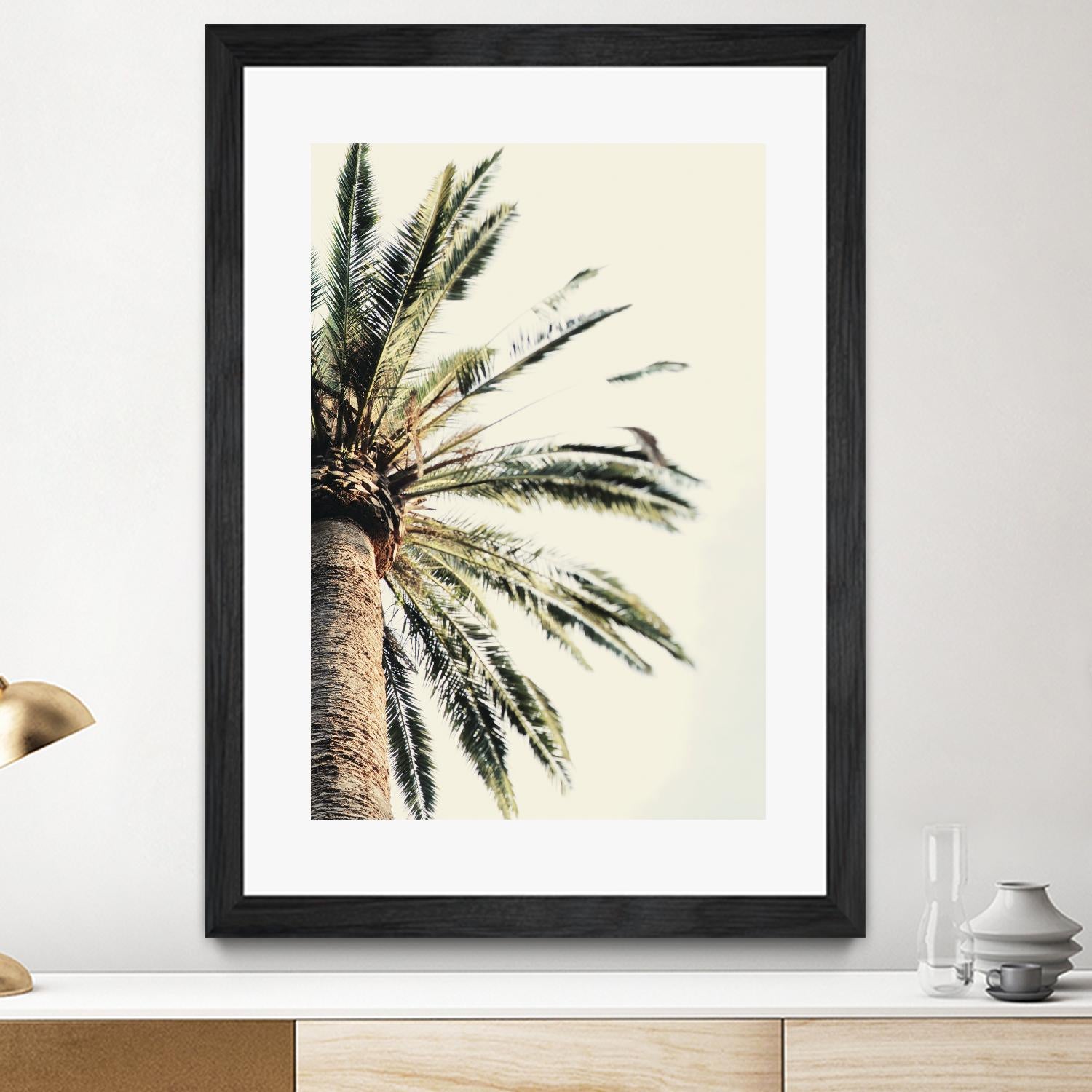 Fiona IV by Victoria Chelsea on GIANT ART - beige tropical