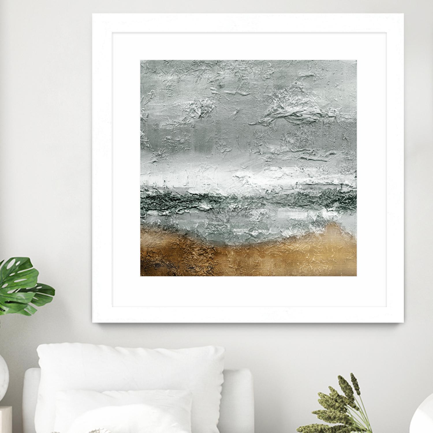 Sunset by Wendy Kroeker on GIANT ART - grey abstract