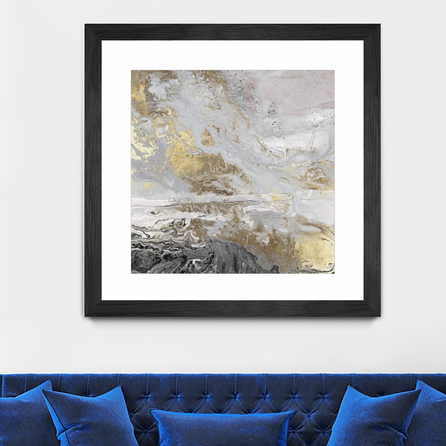 Playa Secreto III Lavender Version by Wendy Kroeker on GIANT ART - white abstract