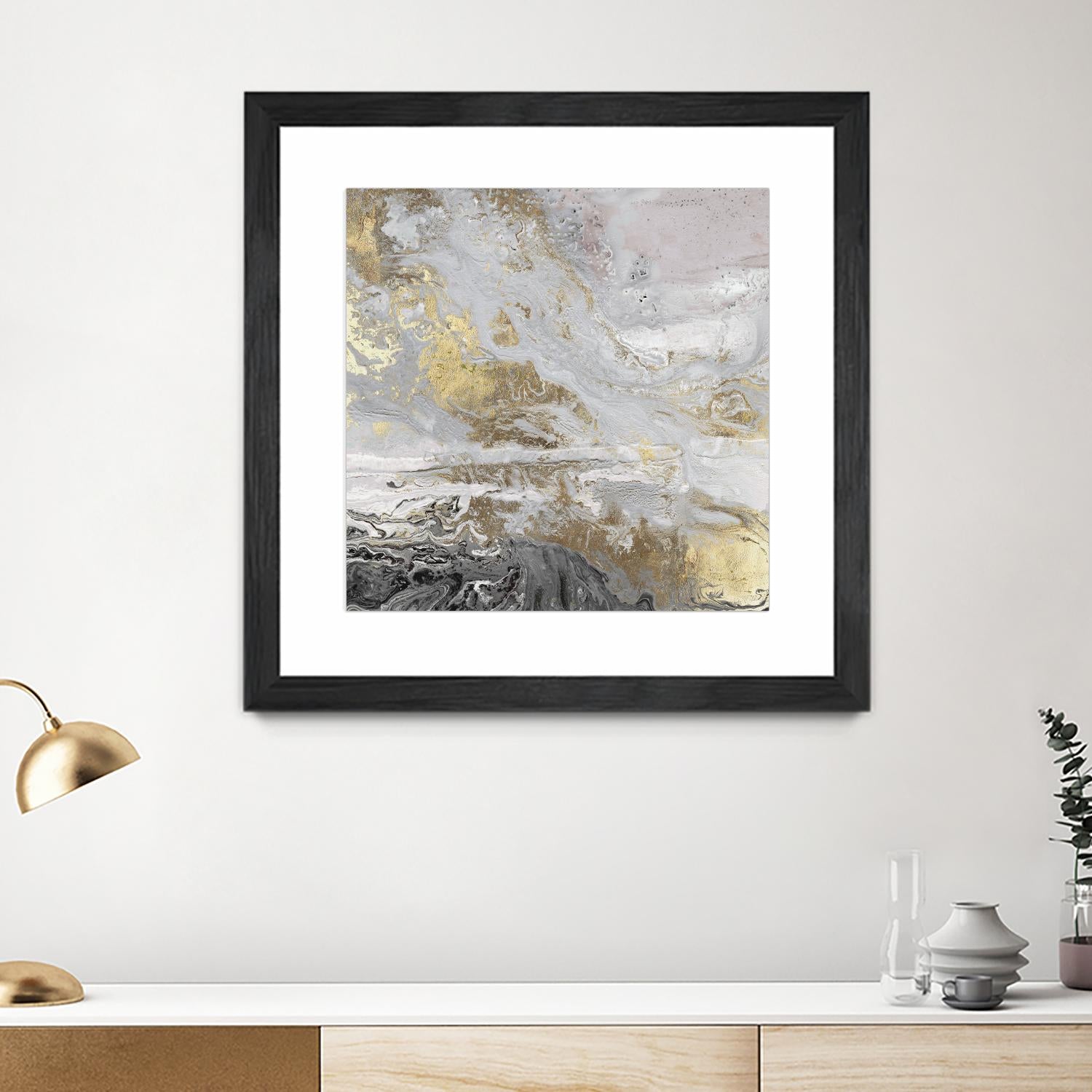 Playa Secreto III Lavender Version by Wendy Kroeker on GIANT ART - white abstract