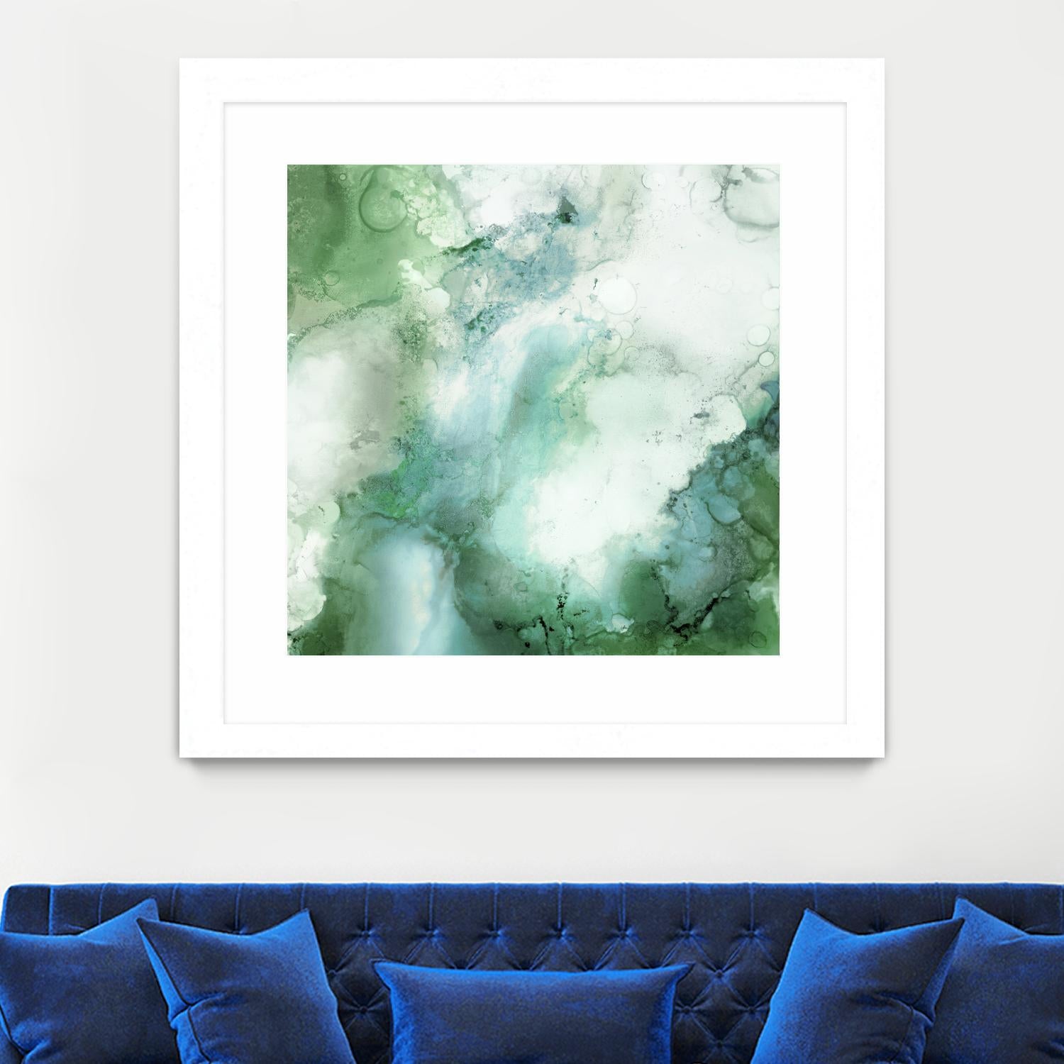 Zen Panel III by Wendy Kroeker on GIANT ART - white abstract