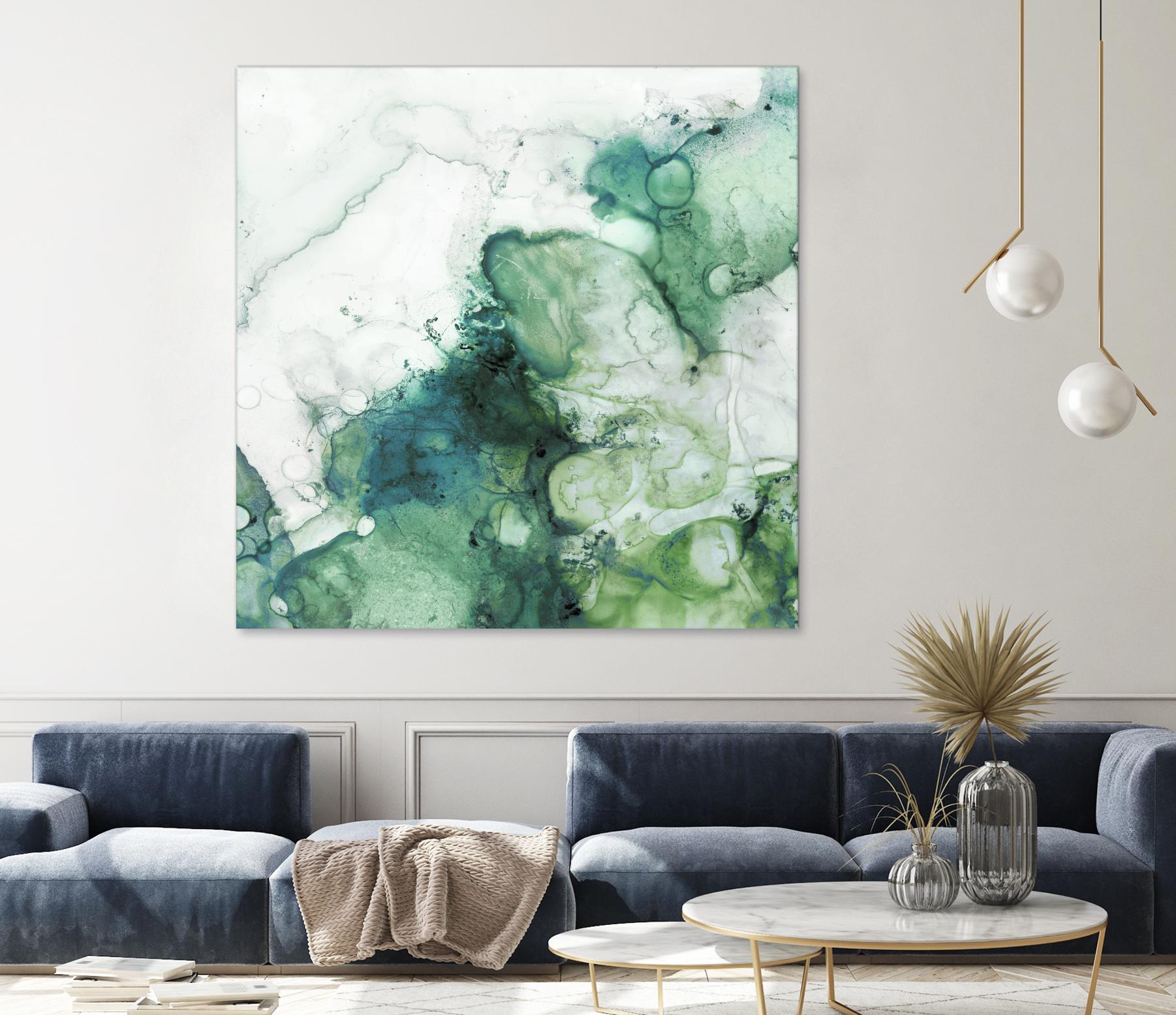 Zen Panel IV by Wendy Kroeker on GIANT ART - white abstract