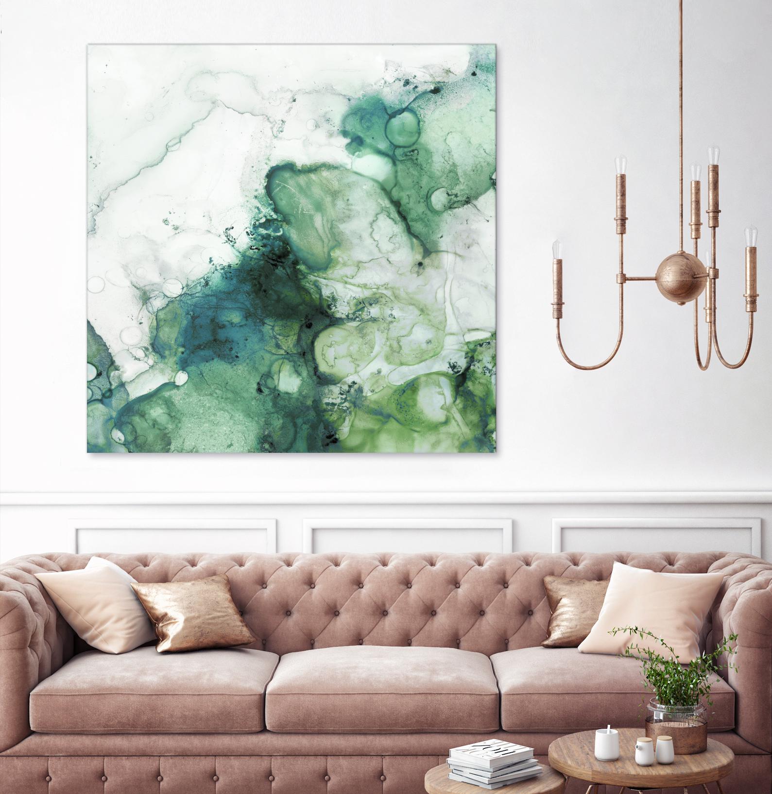 Zen Panel IV by Wendy Kroeker on GIANT ART - white abstract