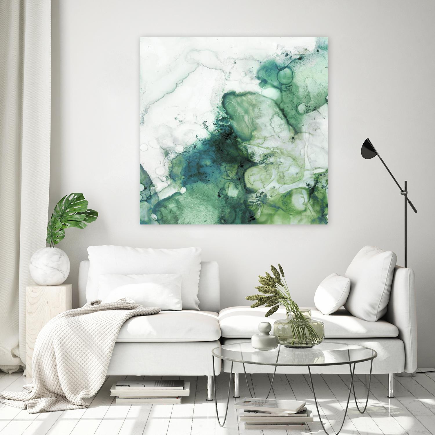 Zen Panel IV by Wendy Kroeker on GIANT ART - white abstract