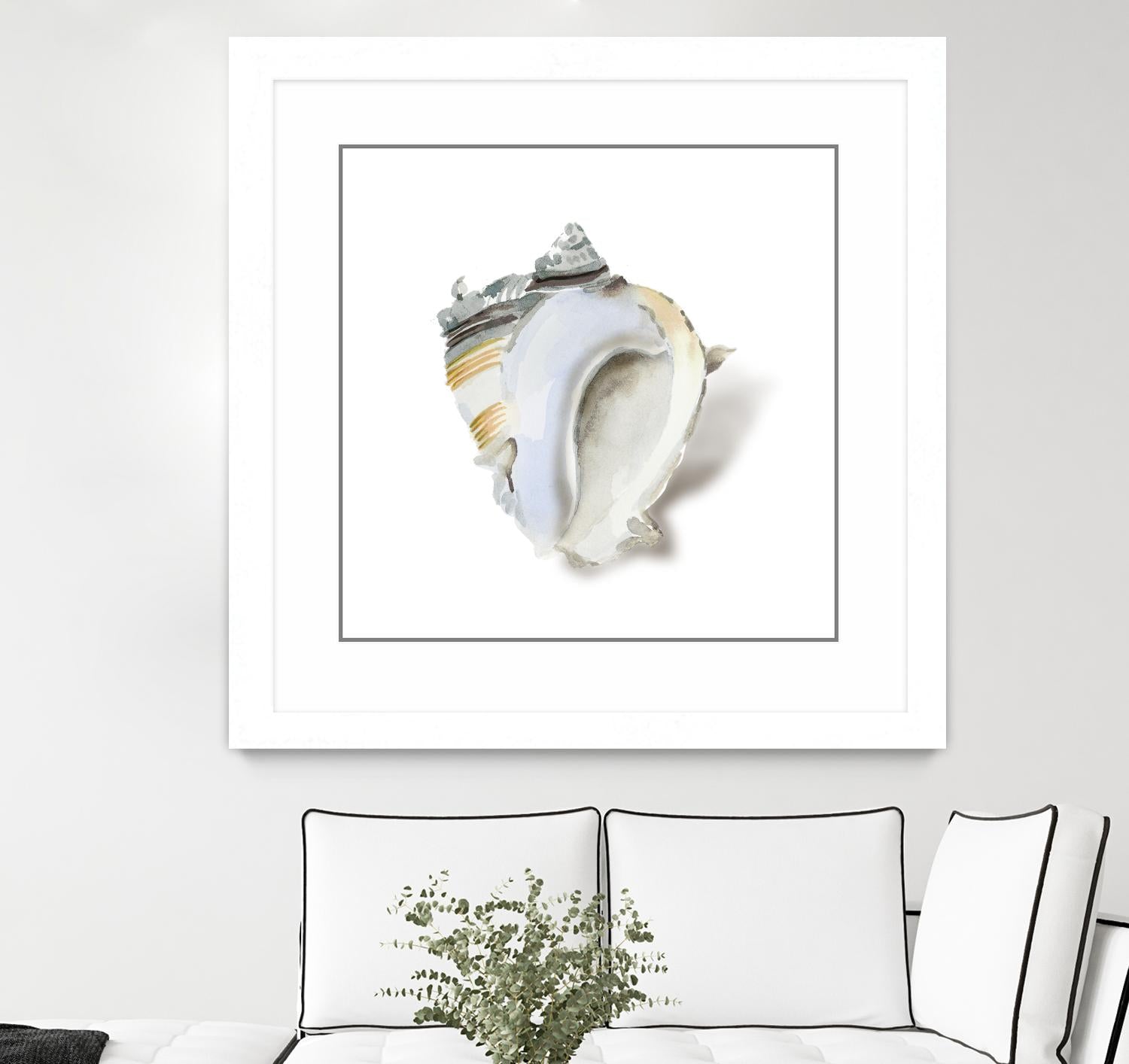 Seafoam Shell by Aimee Wilson on GIANT ART - abstract