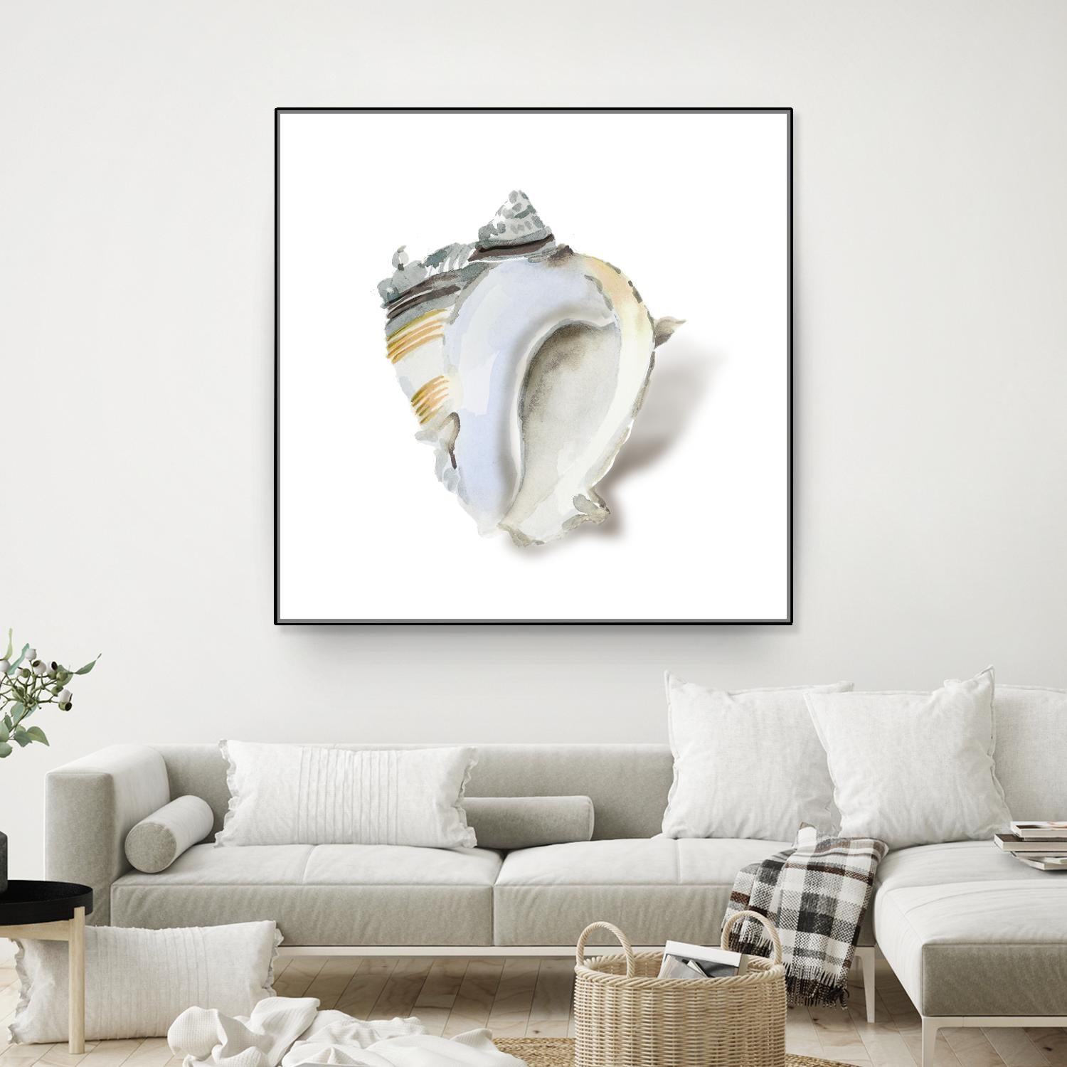 Seafoam Shell by Aimee Wilson on GIANT ART - abstract