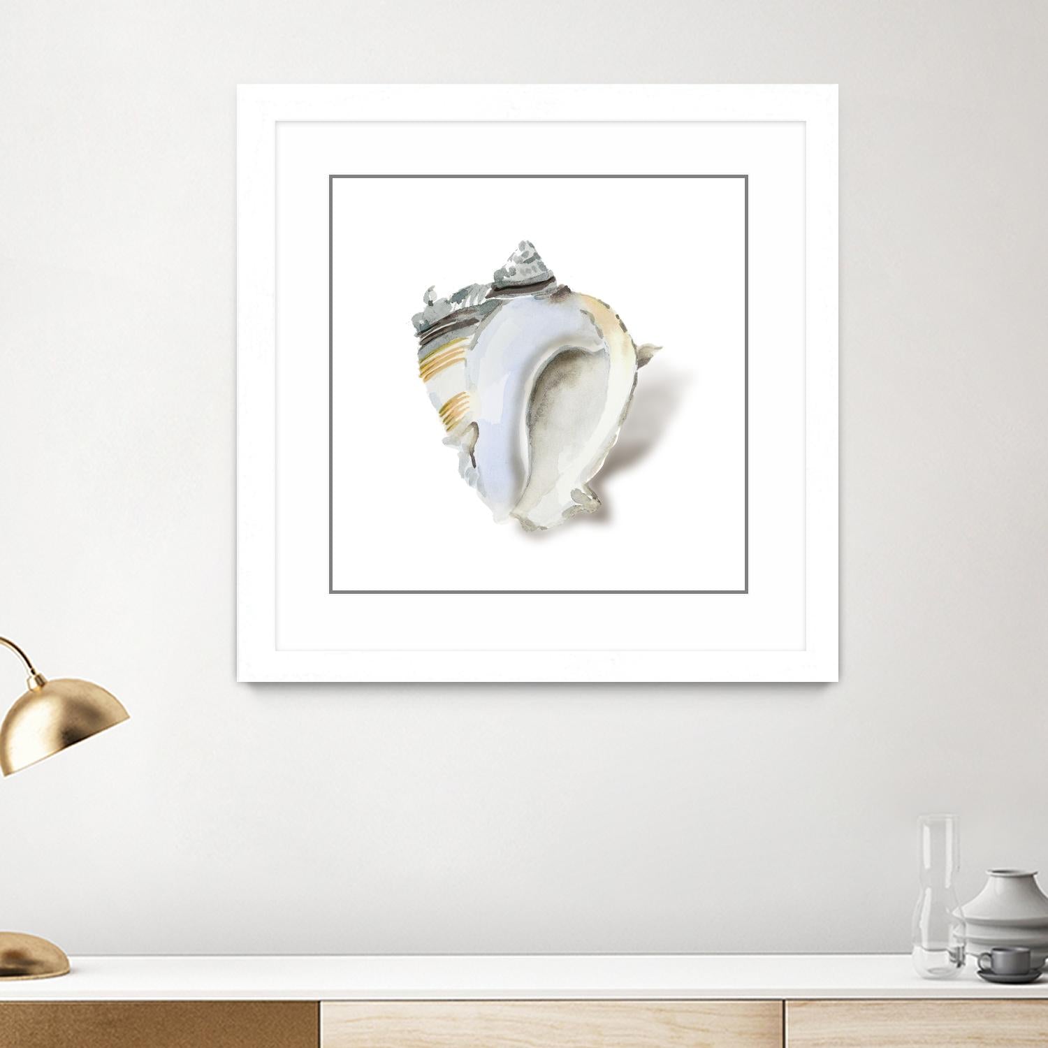Seafoam Shell by Aimee Wilson on GIANT ART - abstract