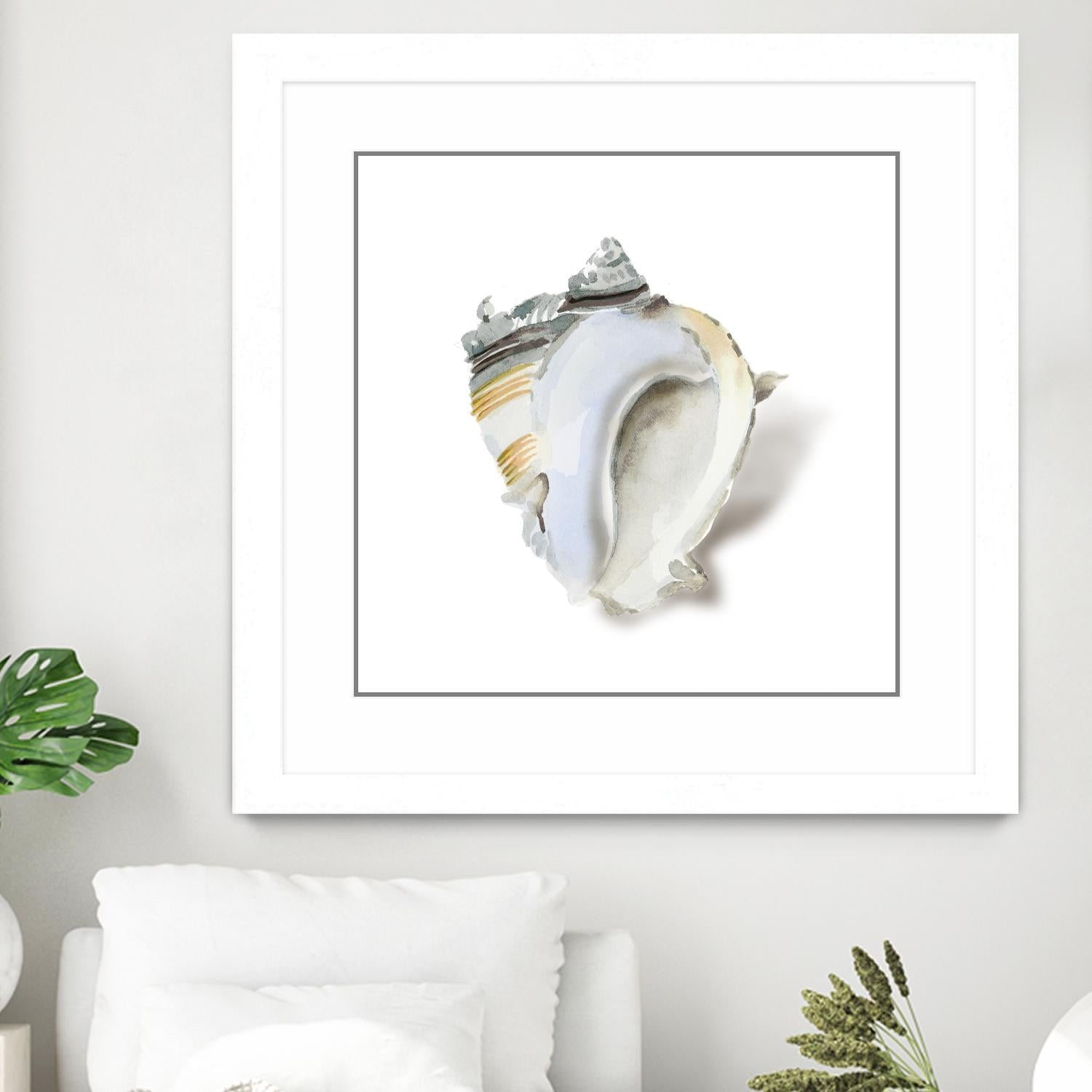 Seafoam Shell by Aimee Wilson on GIANT ART - abstract