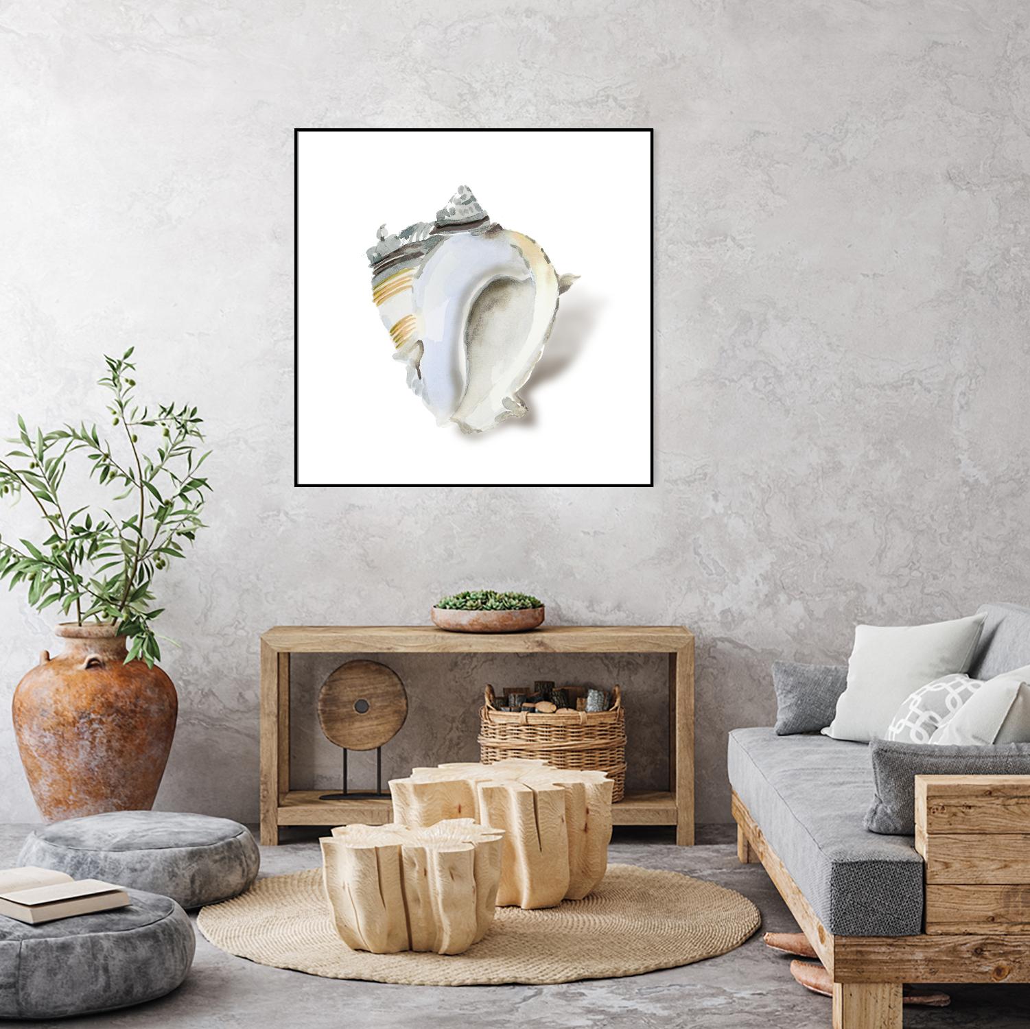 Seafoam Shell by Aimee Wilson on GIANT ART - abstract