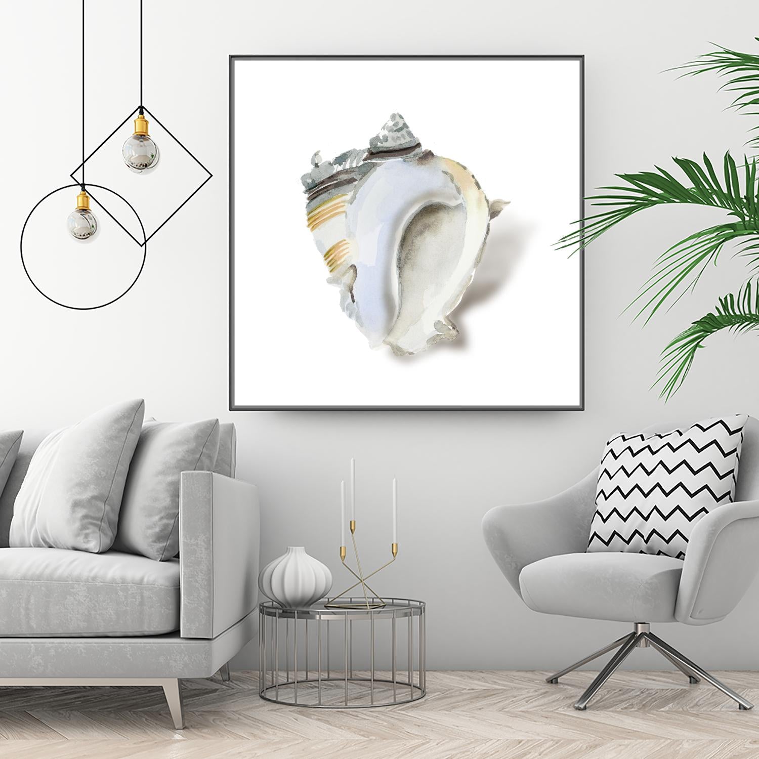 Seafoam Shell by Aimee Wilson on GIANT ART - abstract