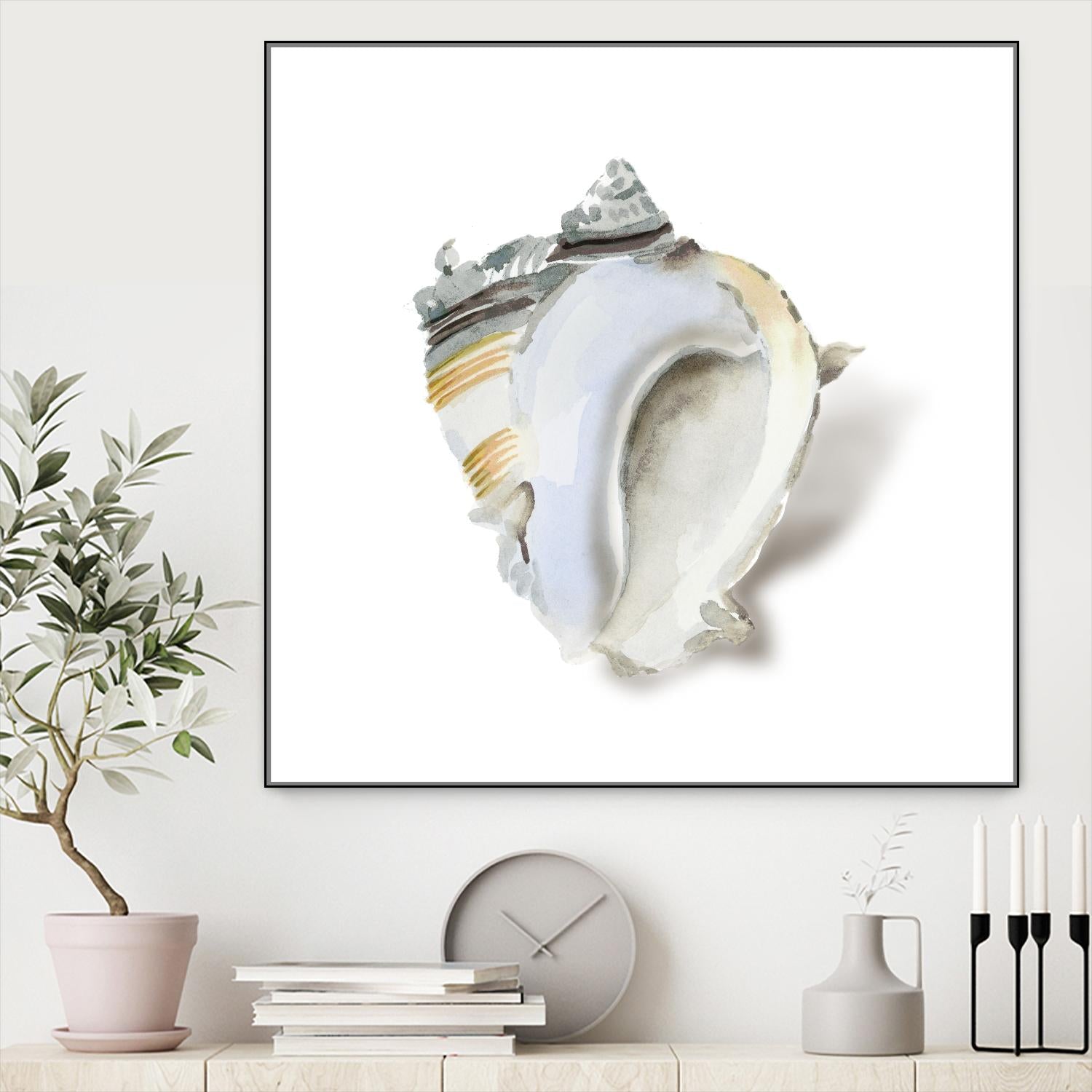 Seafoam Shell by Aimee Wilson on GIANT ART - abstract