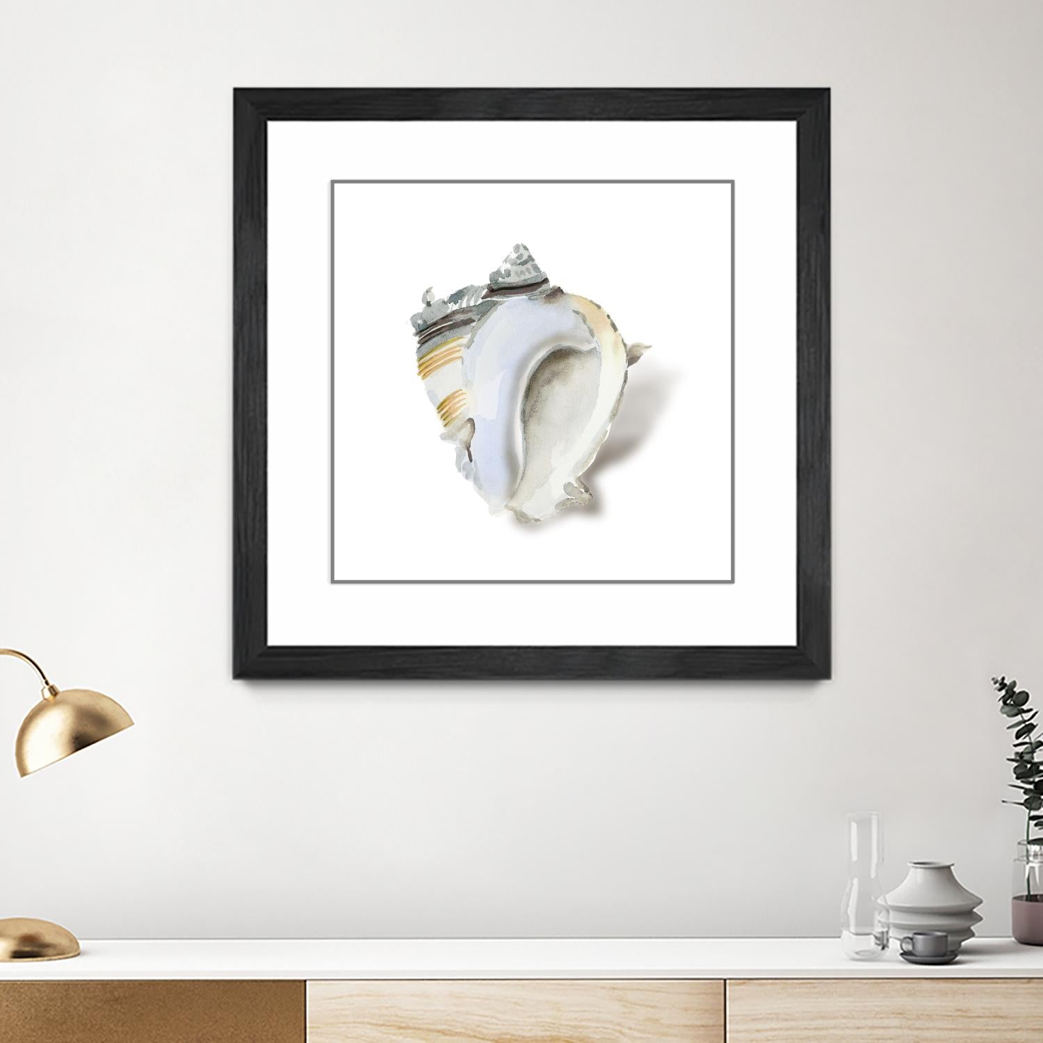 Seafoam Shell by Aimee Wilson on GIANT ART - abstract