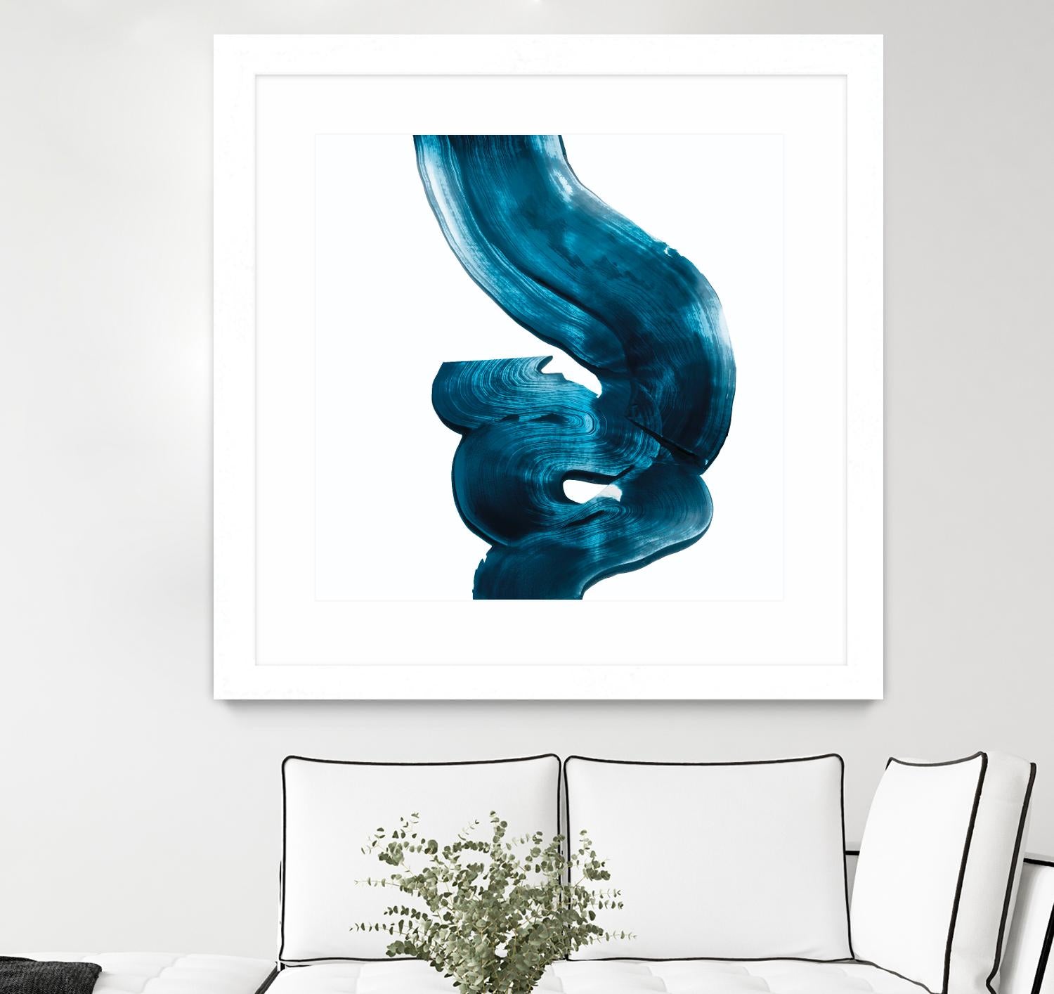 Outside II by Aimee Wilson on GIANT ART - white abstract