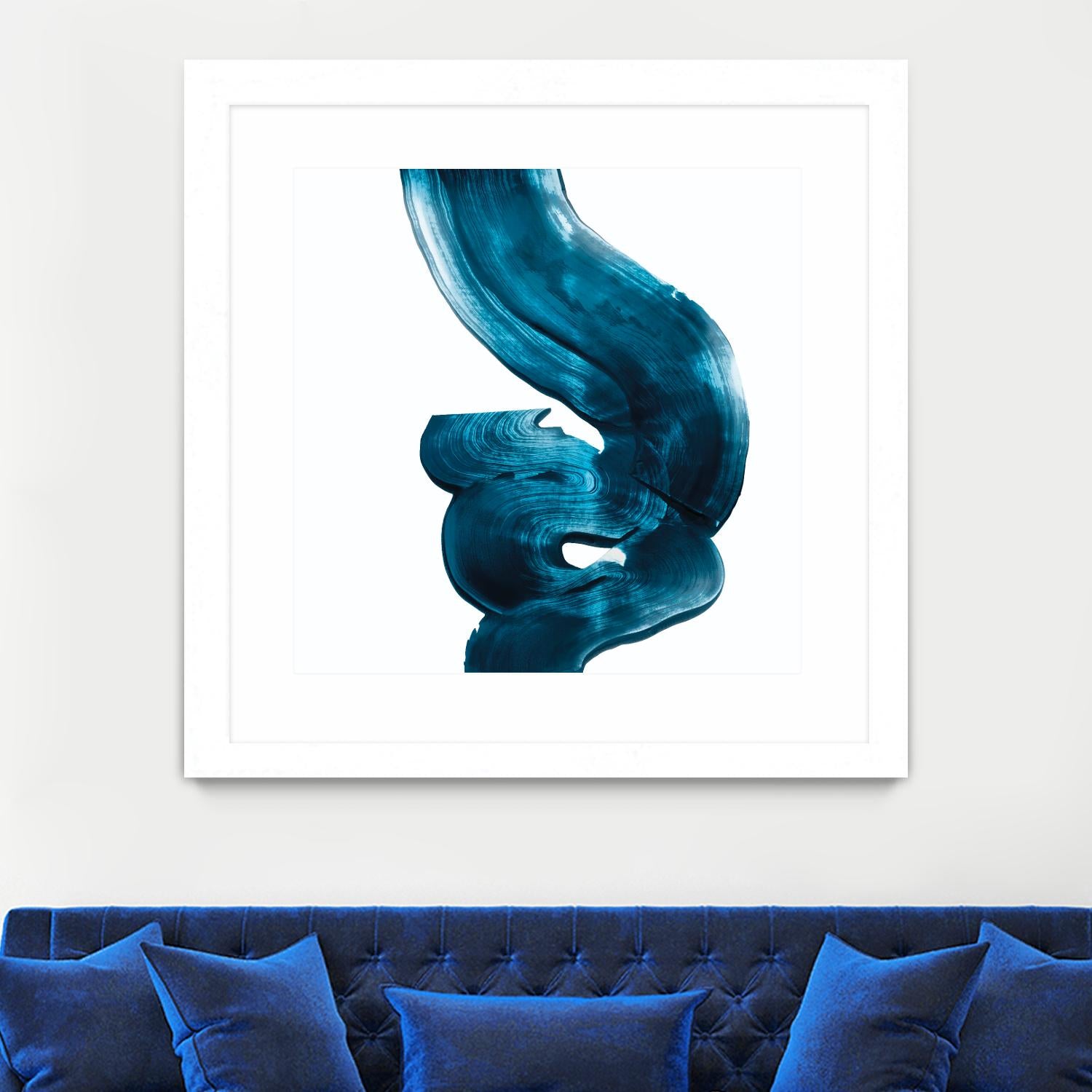 Outside II by Aimee Wilson on GIANT ART - white abstract