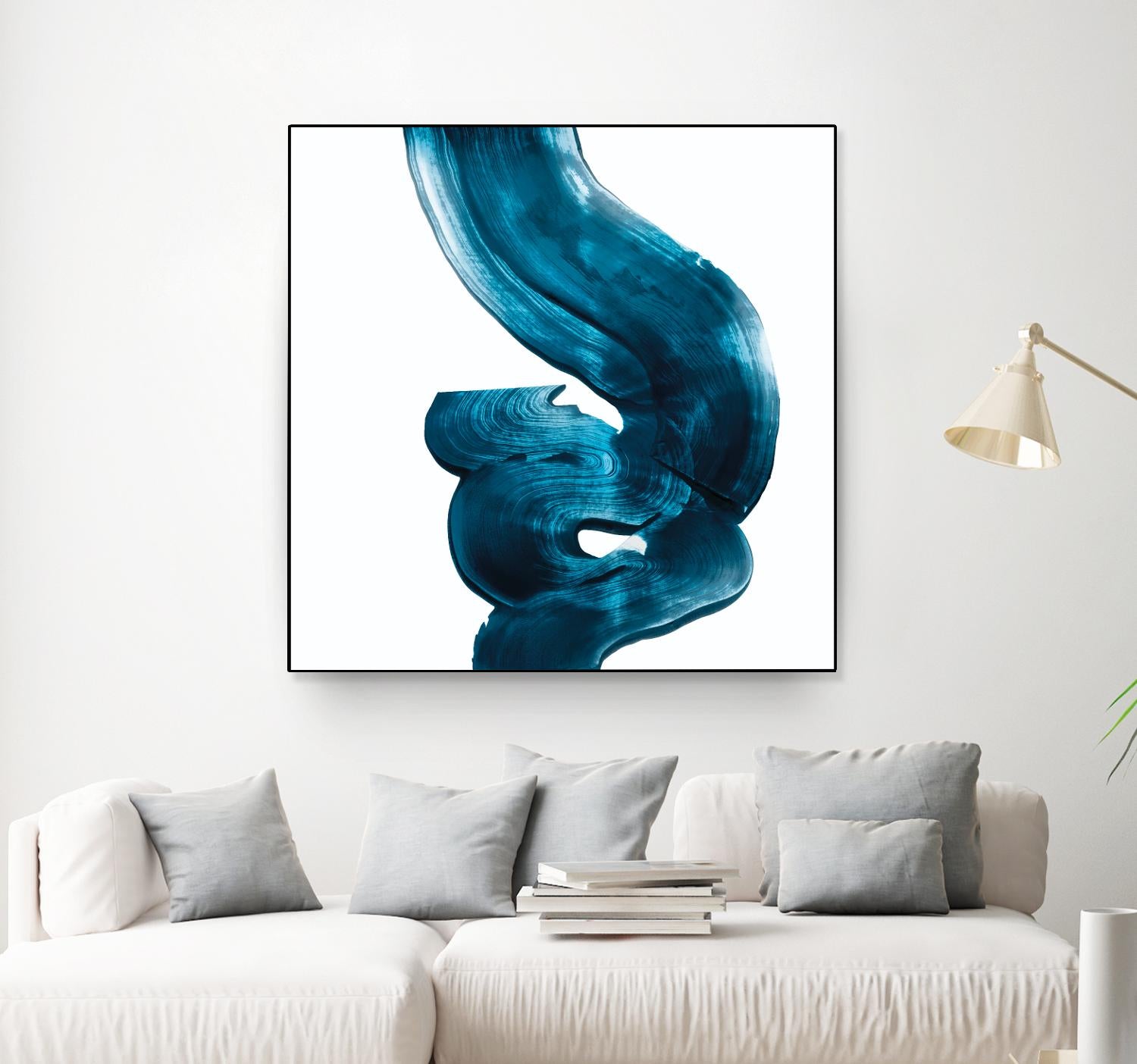 Outside II by Aimee Wilson on GIANT ART - white abstract