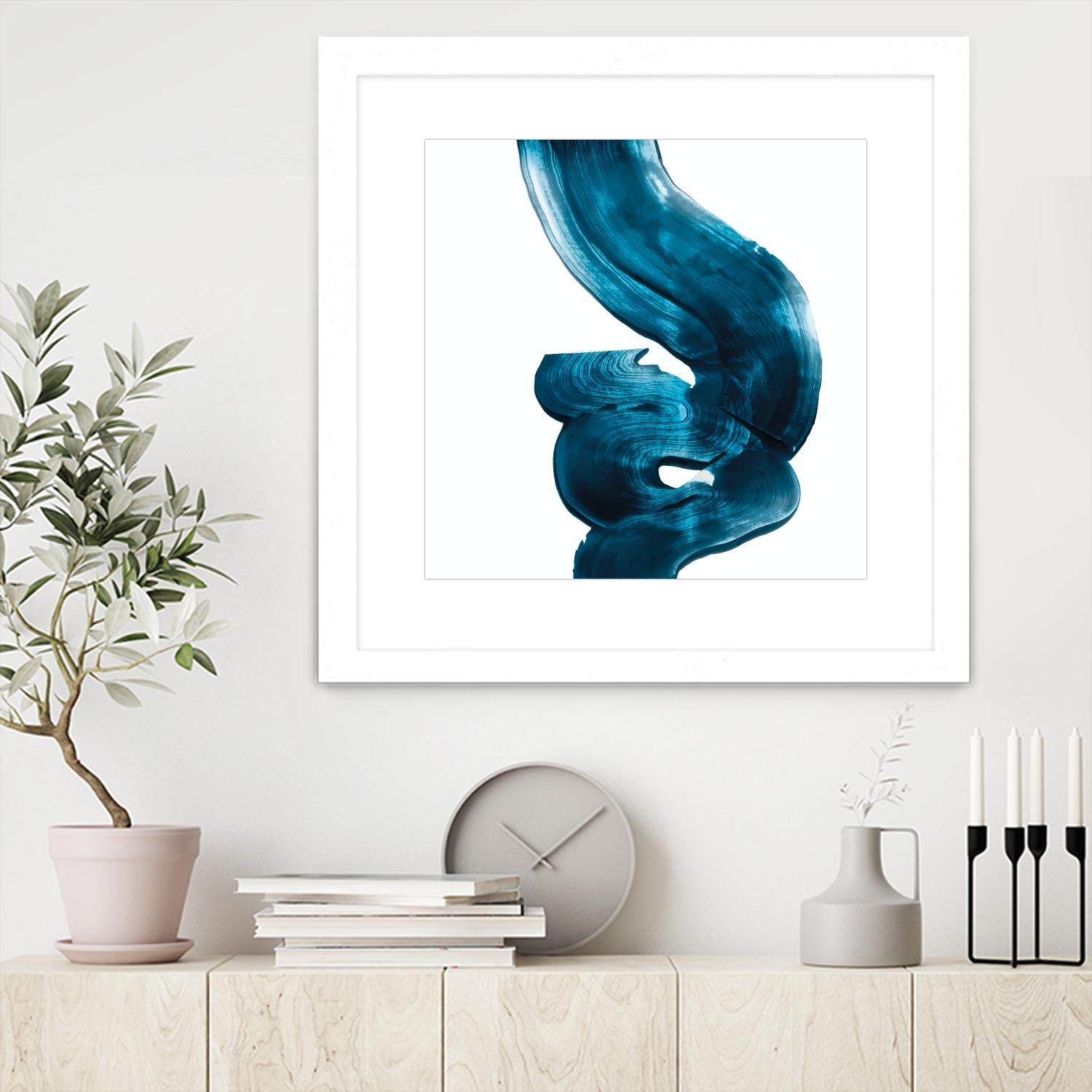 Outside II by Aimee Wilson on GIANT ART - white abstract