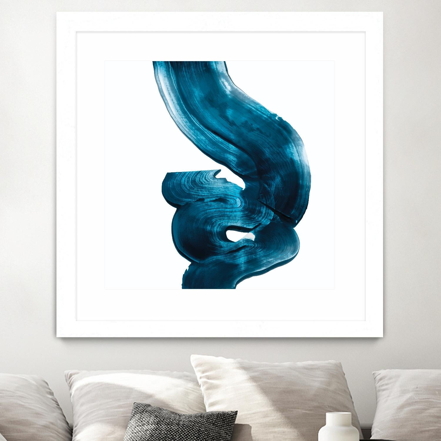 Outside II by Aimee Wilson on GIANT ART - white abstract